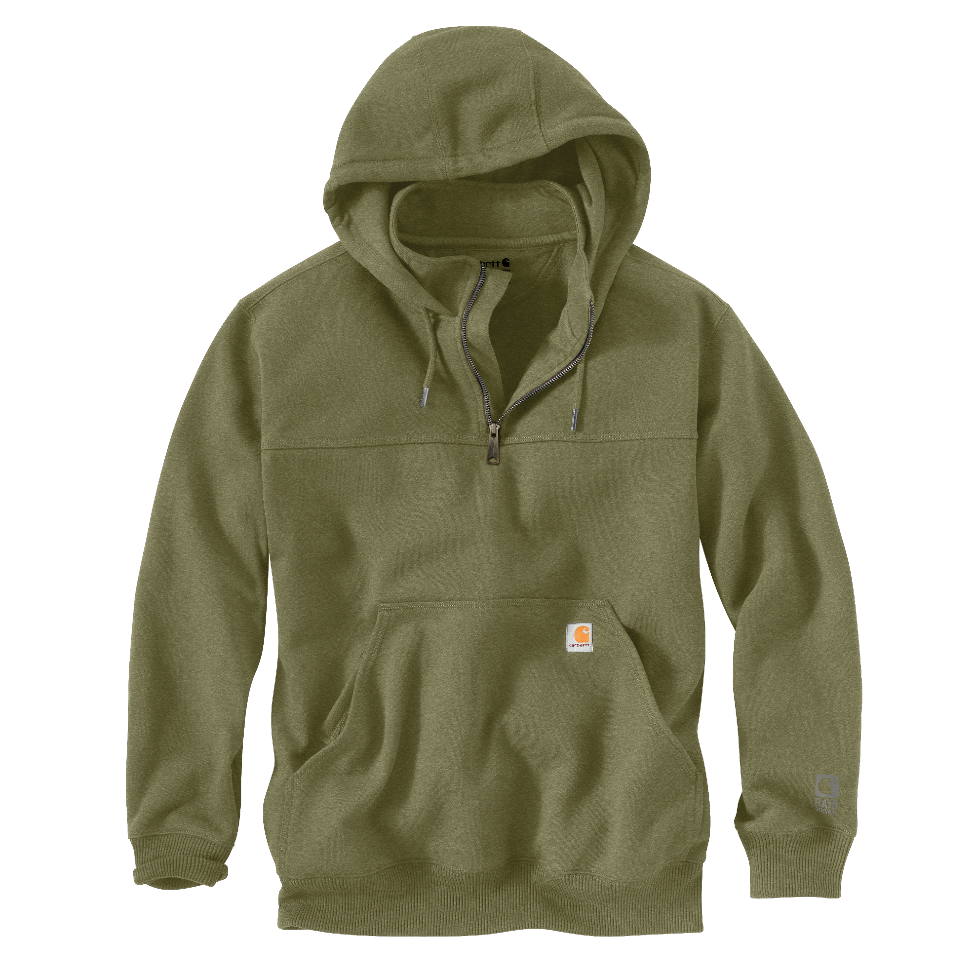Picture of Carhartt 100617 Mens Rain Defender® Loose Fit Heavyweight Quarter-Zip Sweatshirt