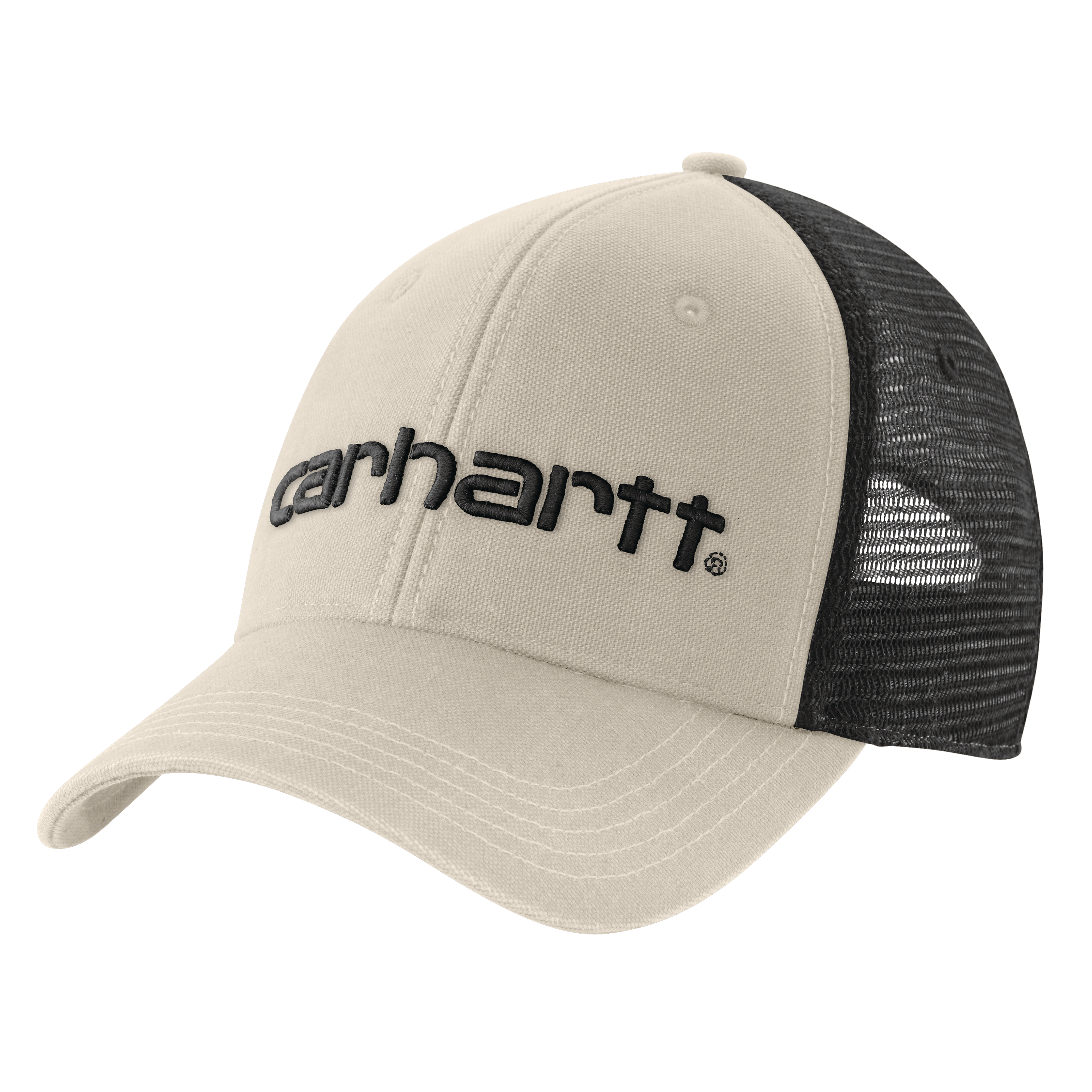 Picture of Carhartt 101195 Mens Canvas Mesh-Back Logo Graphic Cap