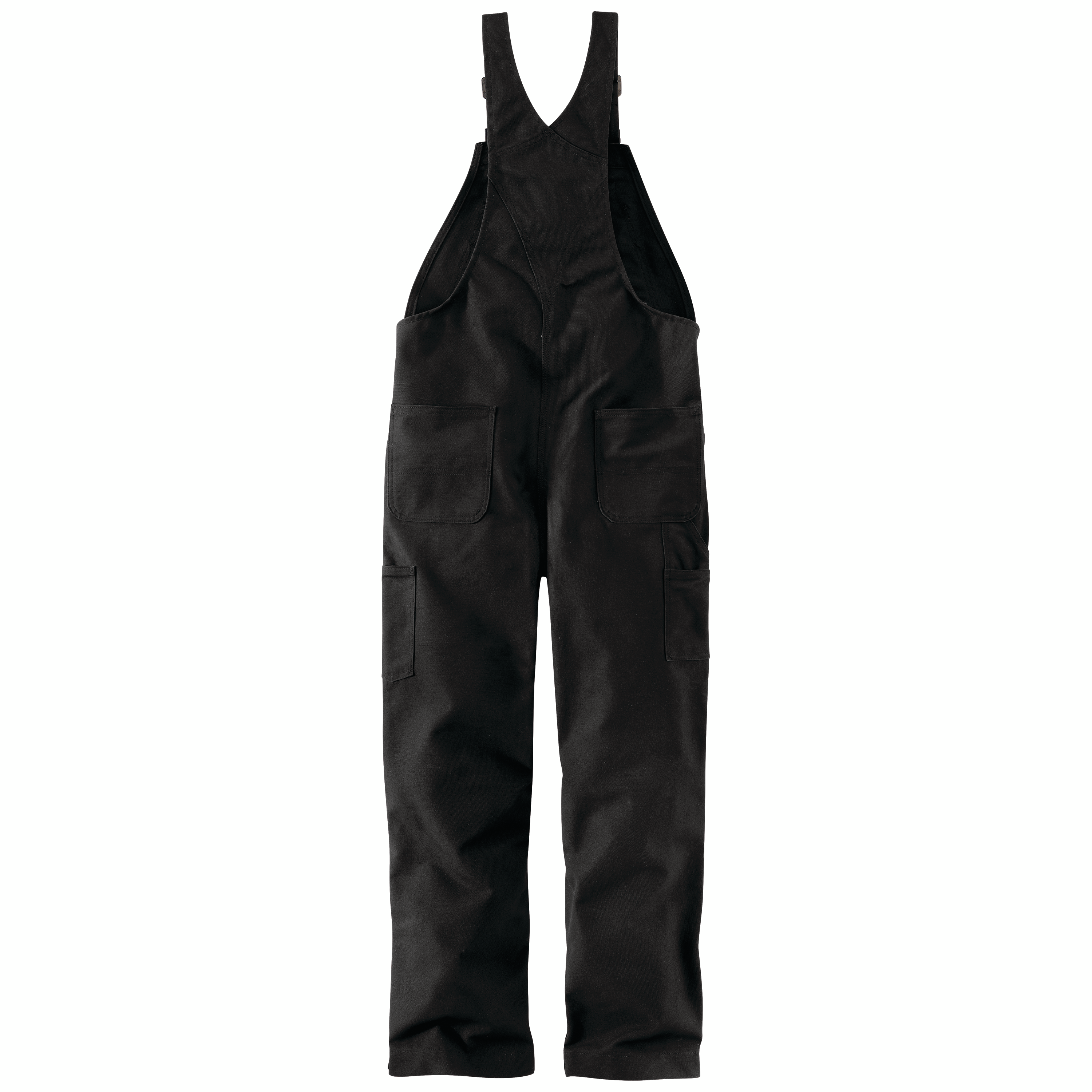 Picture of Carhartt 101626 Mens Flame Resistant Loose Fit Duck Insulated Bib Overall