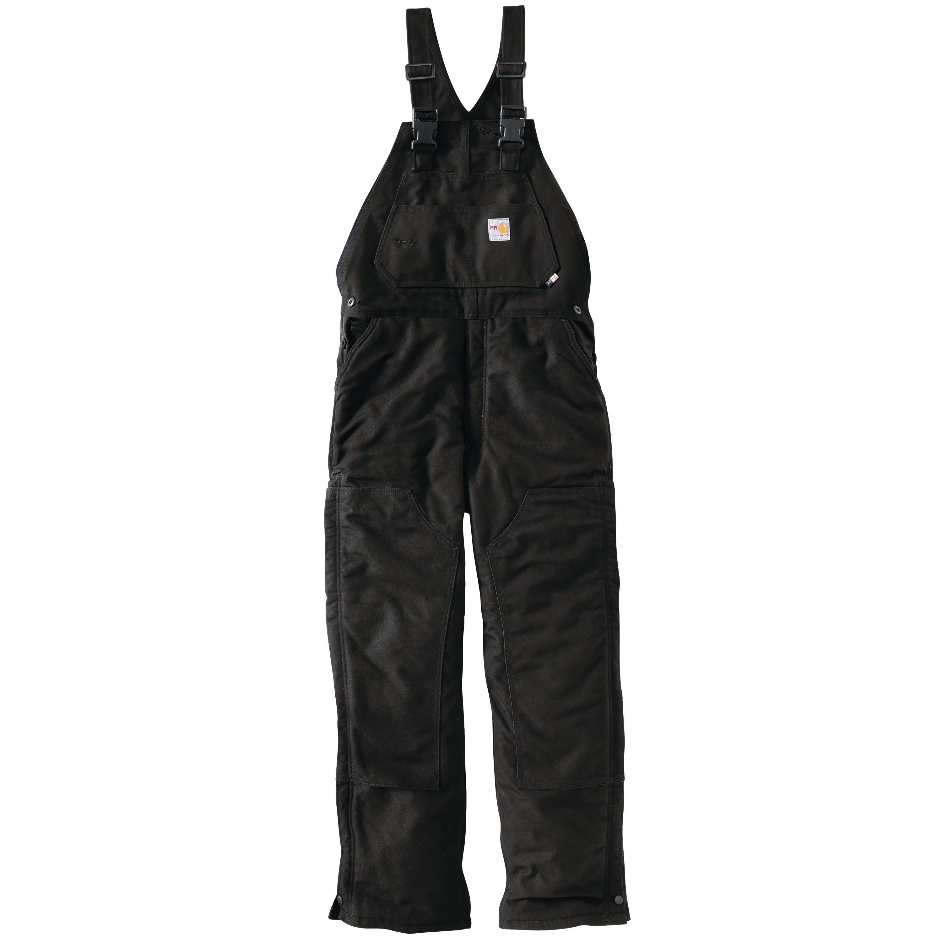 Picture of Carhartt 101627 Mens Flame Resistant Loose Fit Duck Bib Overall