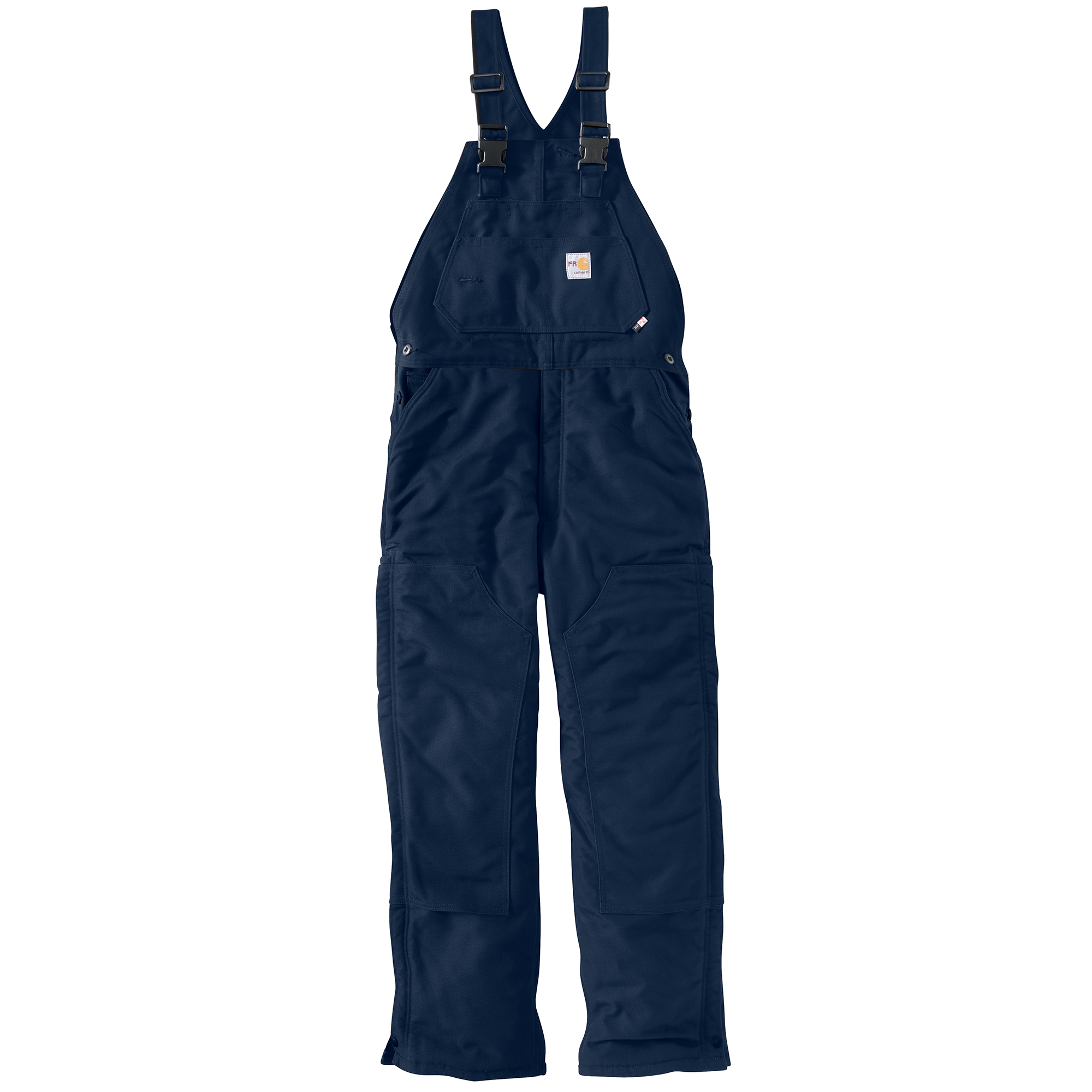 Picture of Carhartt 101627 Mens Flame Resistant Loose Fit Duck Bib Overall