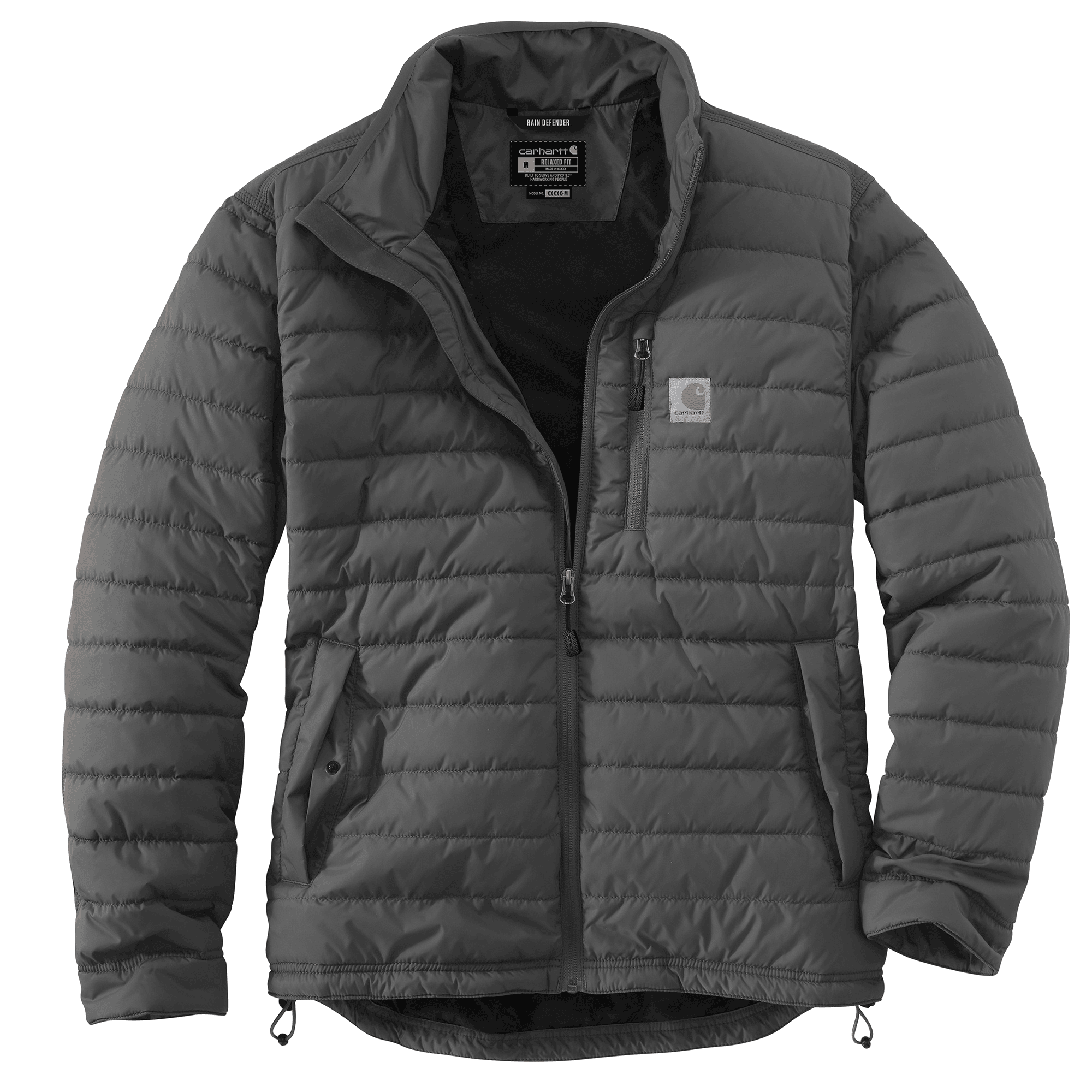 Picture of Carhartt 102208 Mens Rain Defender® Relaxed Fit Lightweight Insulated Jacket
