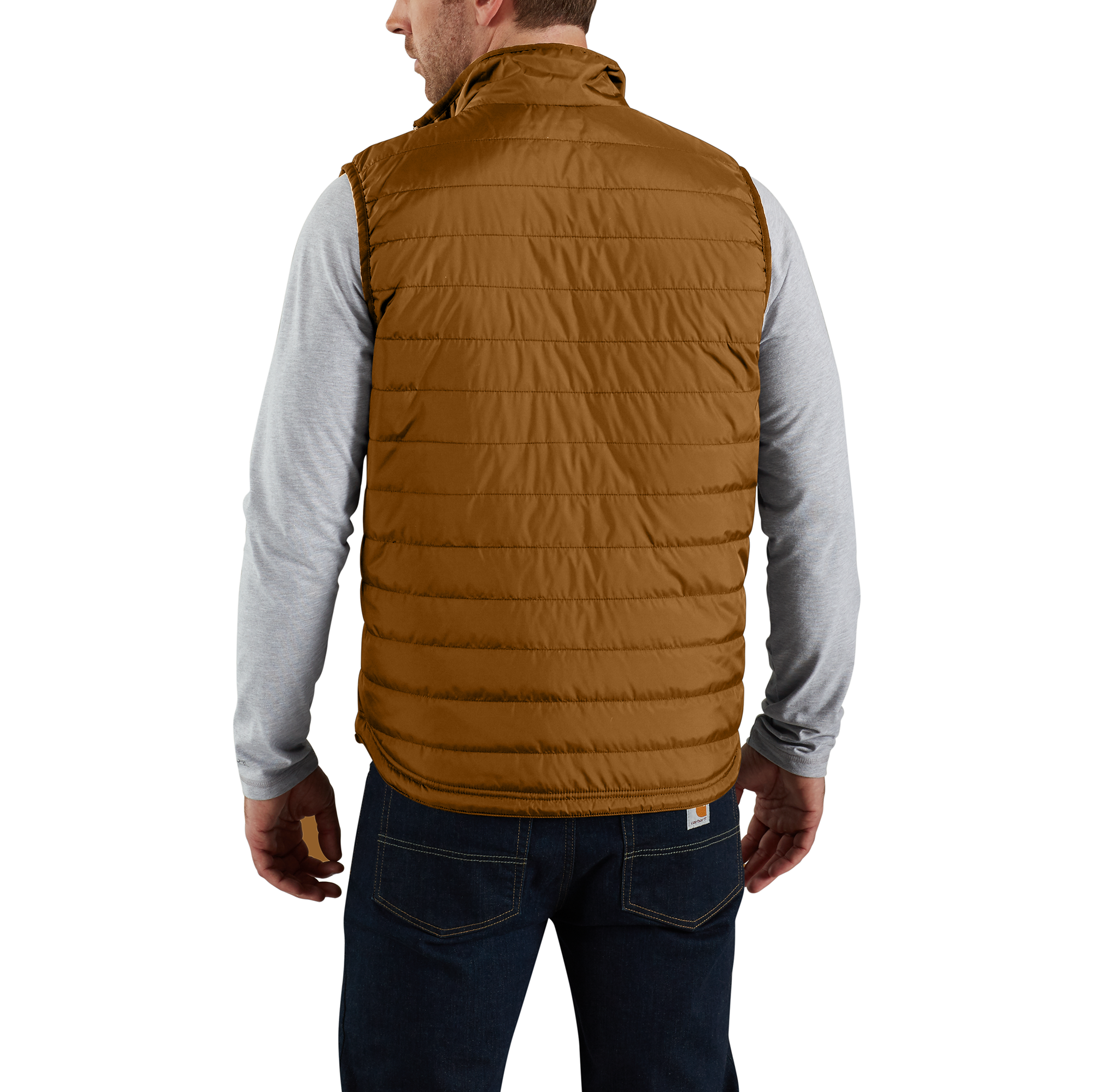 Picture of Carhartt 102286 Mens Rain Defender® Relaxed Fit Lightweight Insulated Vest