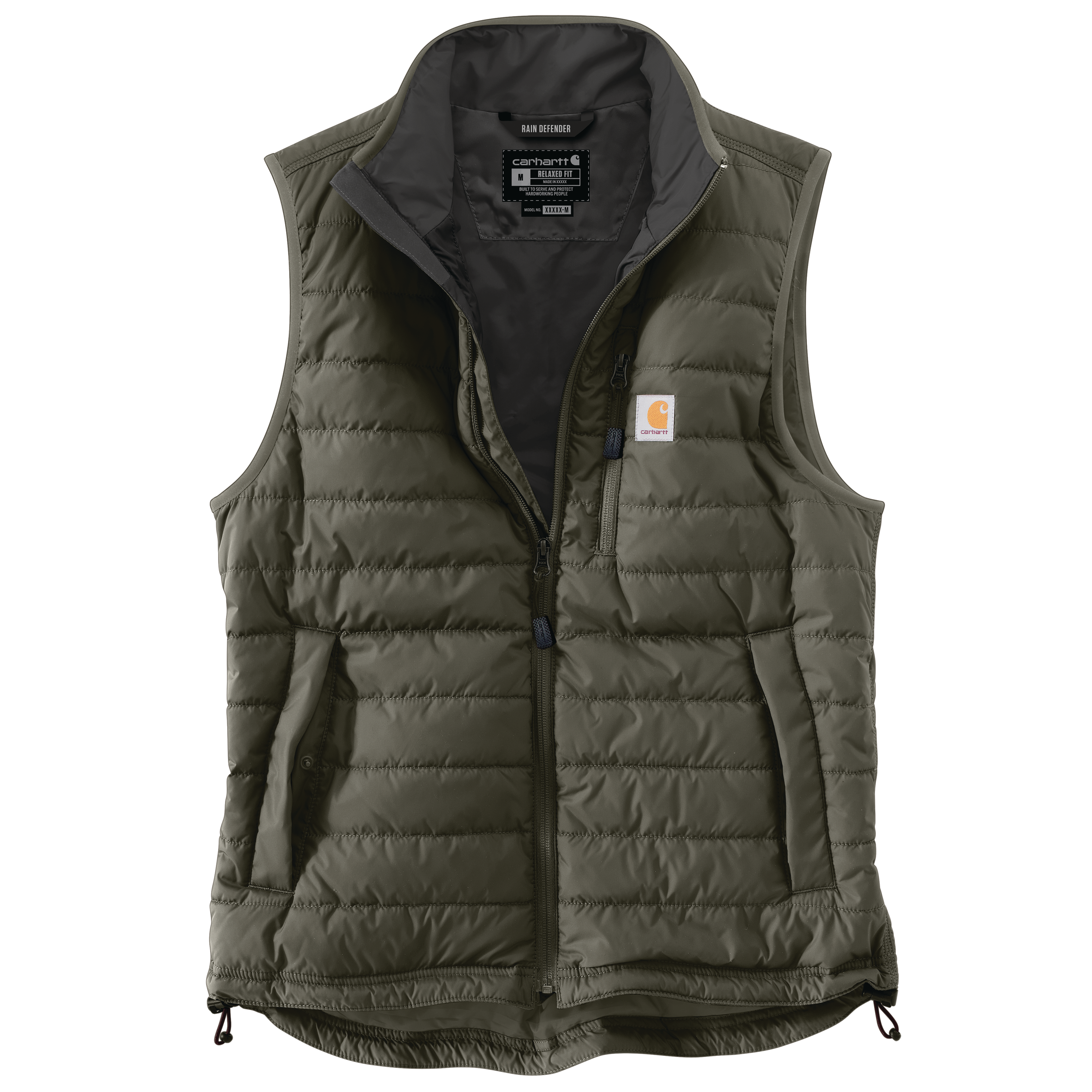 Picture of Carhartt 102286 Mens Rain Defender® Relaxed Fit Lightweight Insulated Vest