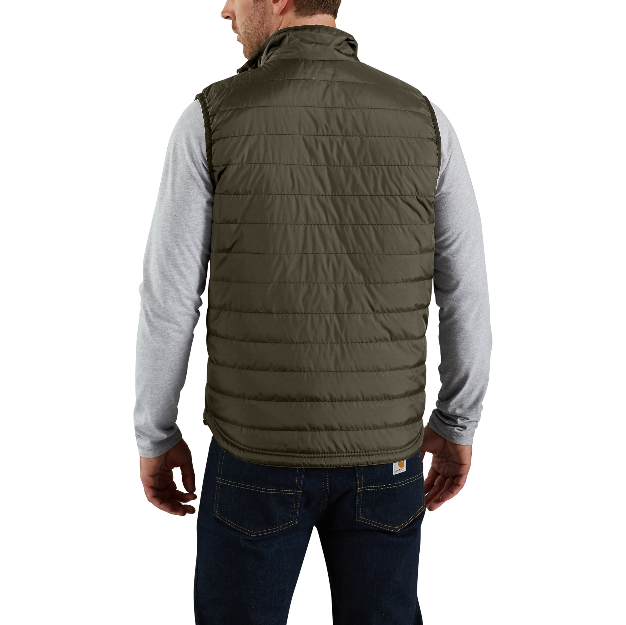 Picture of Carhartt 102286 Mens Rain Defender® Relaxed Fit Lightweight Insulated Vest