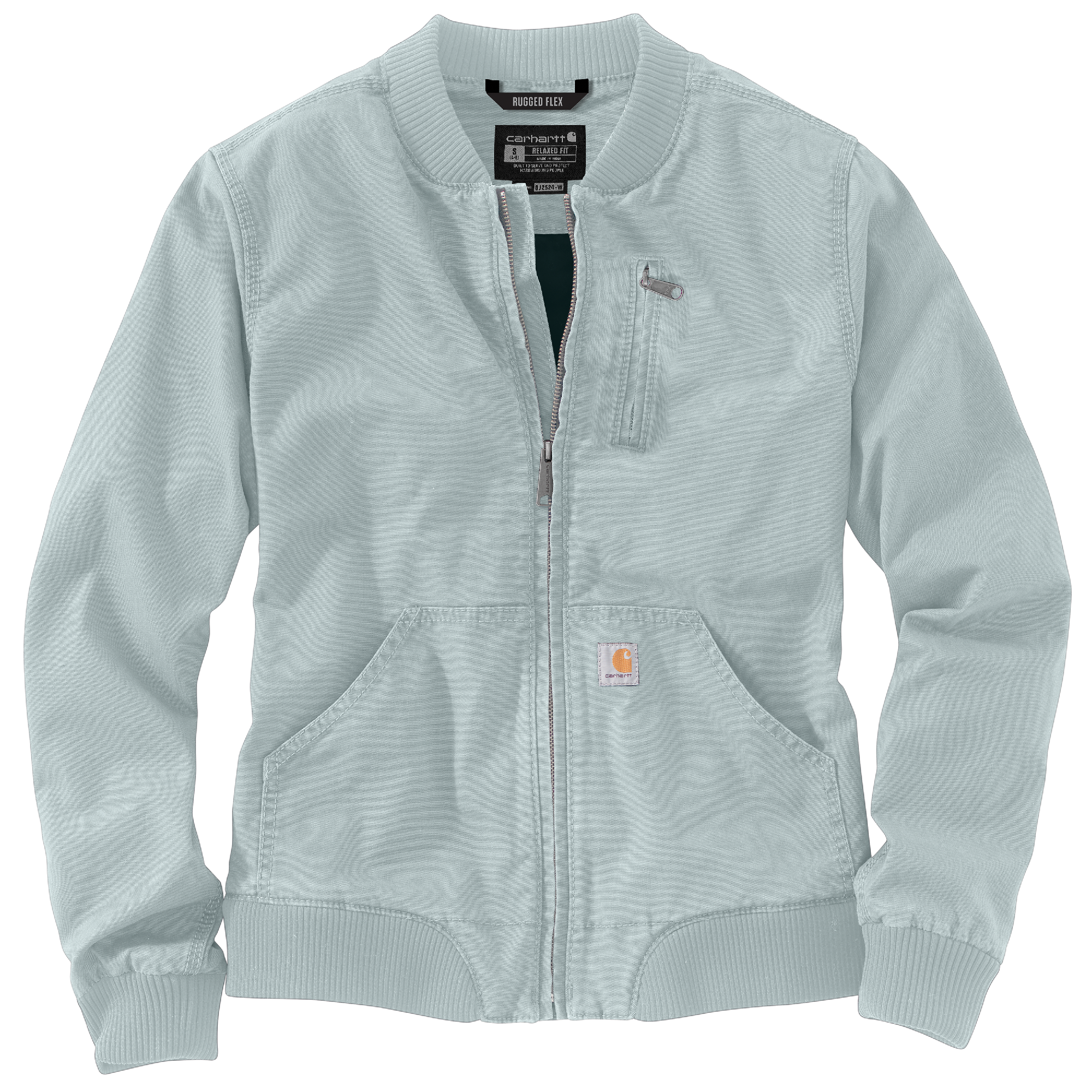 Picture of Carhartt 102524 Womens Rugged Flex® Relaxed Fit Canvas Jacket