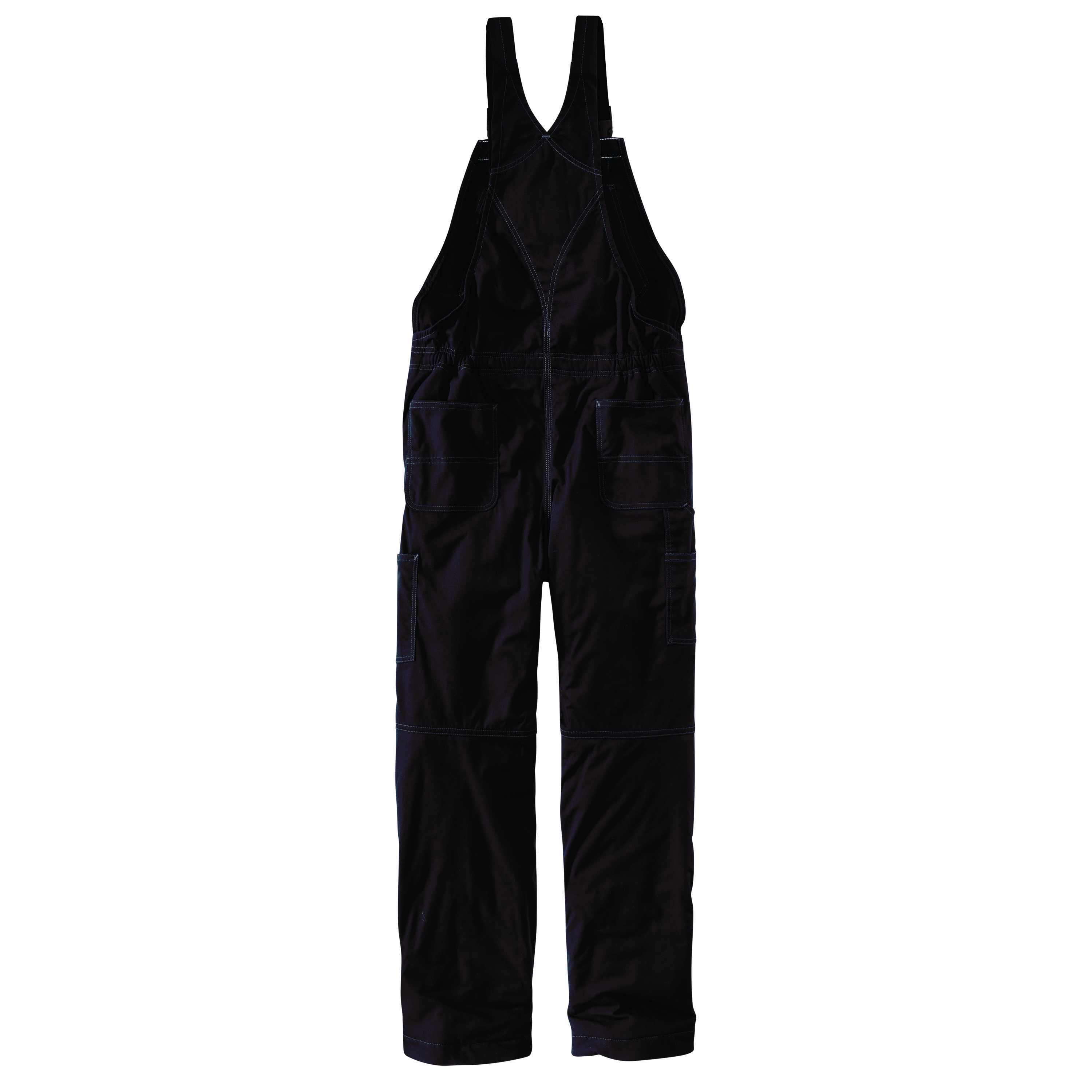 Picture of Carhartt 102691 Mens Flame Resistant Loose Fit Quick Duck Insulated Bib Overall