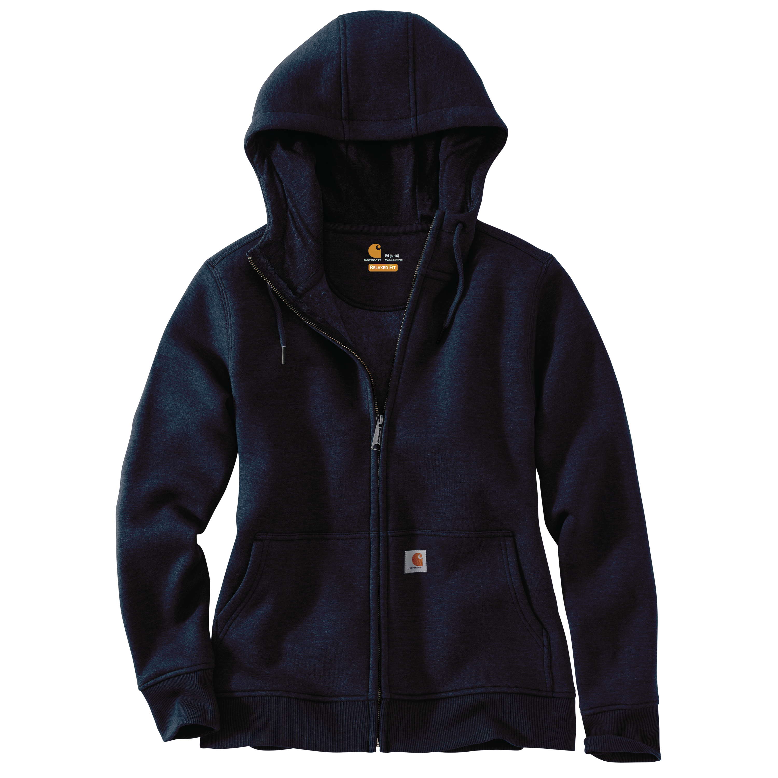 Picture of Carhartt 102788 Womens Relaxed Fit Midweight Full-Zip Sweatshirt