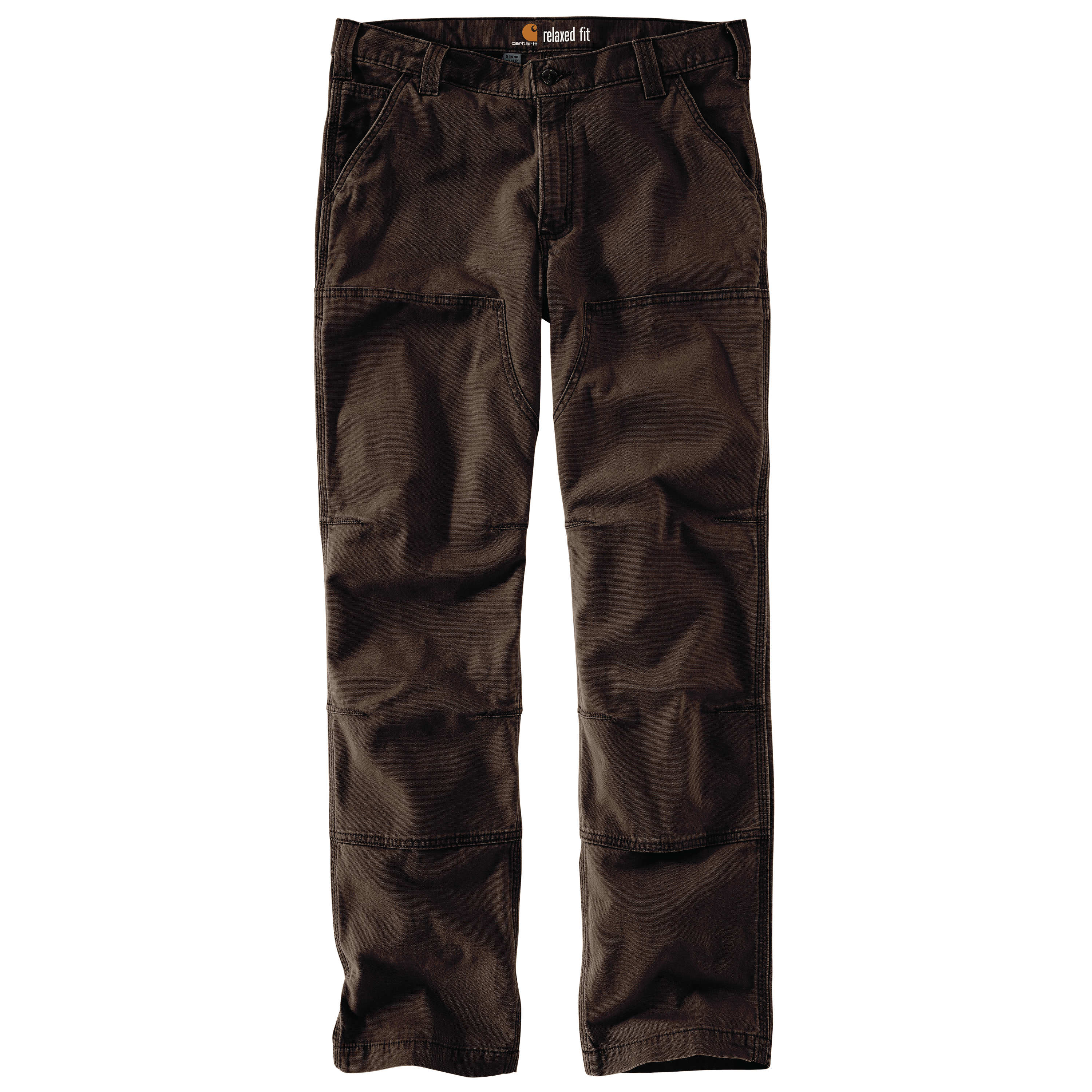 Picture of Carhartt 102802 Mens Rugged Flex® Relaxed Fit Canvas Double-Front Utility Work Pant