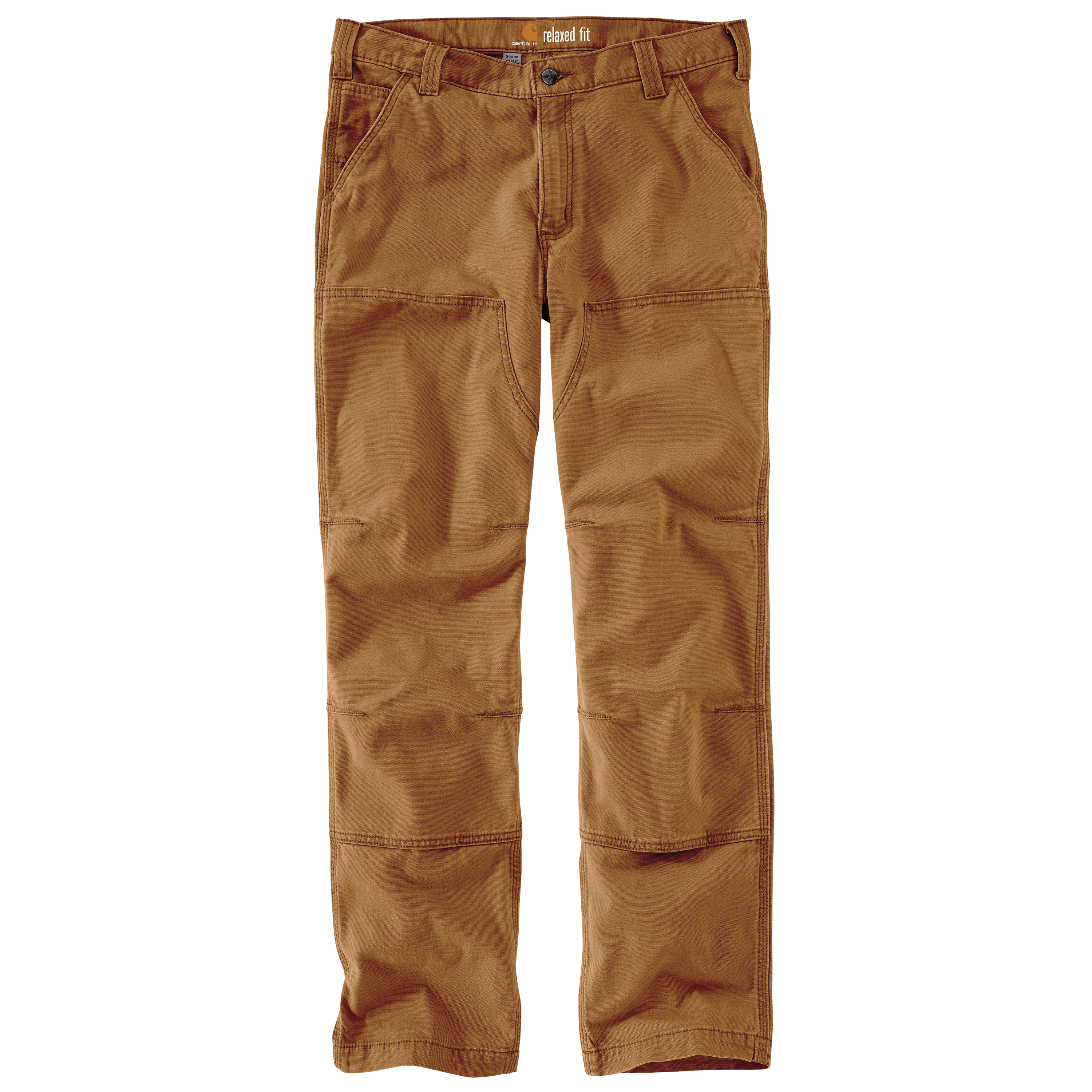 Picture of Carhartt 102802 Mens Rugged Flex® Relaxed Fit Canvas Double-Front Utility Work Pant