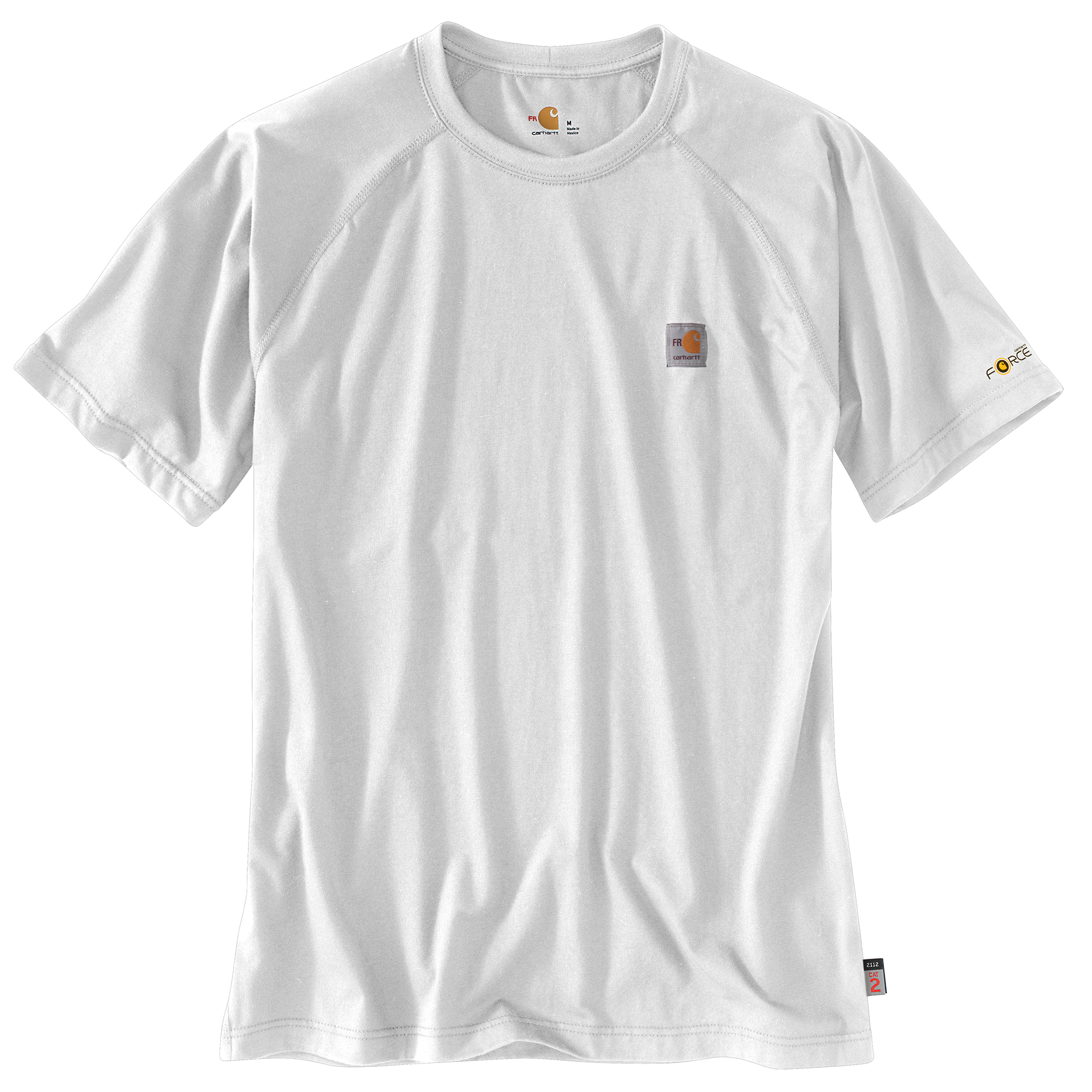 Picture of Carhartt 102903 Mens Flame Resistant Force Relaxed Fit Lightweight Short-Sleeve T-Shirt