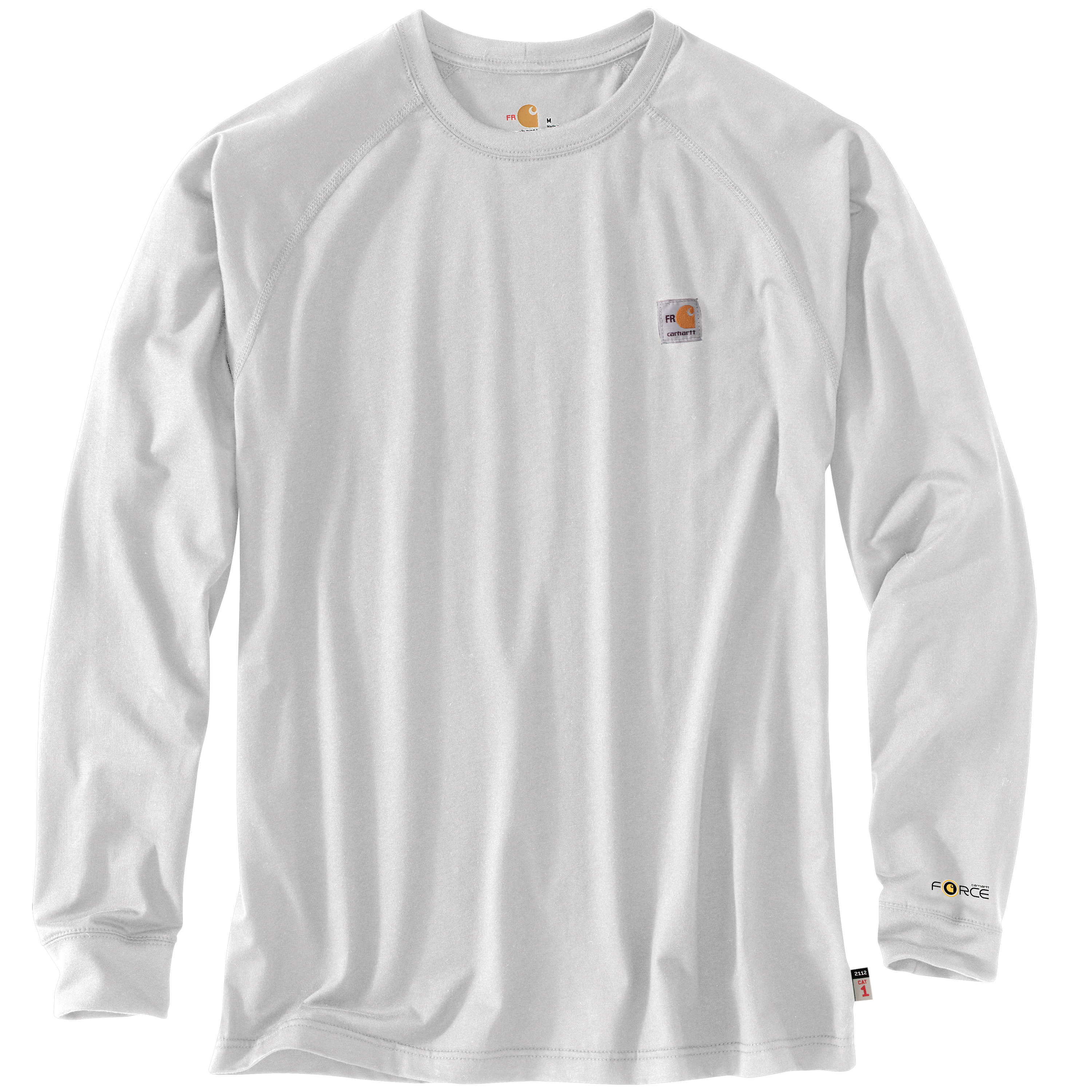 Picture of Carhartt 102904 Mens Flame Resistant Force Relaxed Fit Lightweight Long-Sleeve T-Shirt