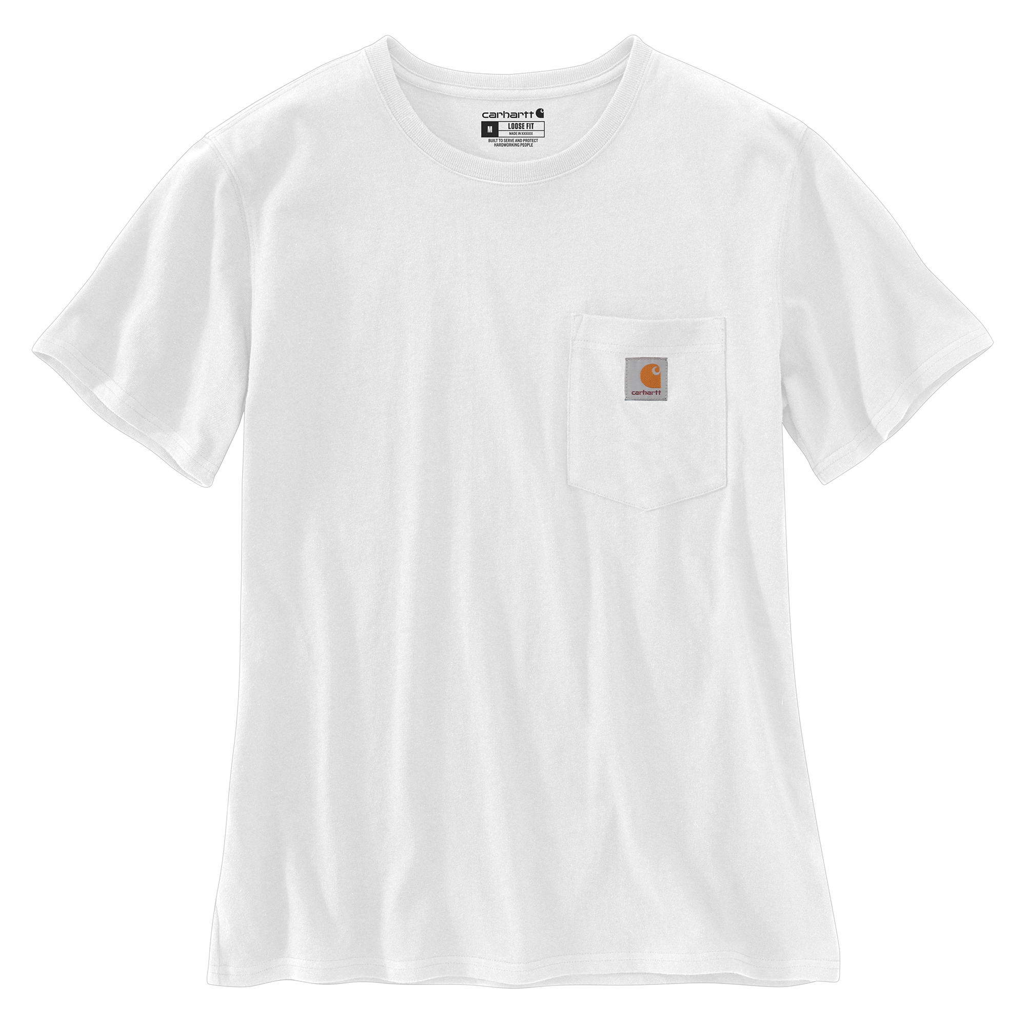 Picture of Carhartt 103067 Womens Loose Fit Heavyweight Short-Sleeve Pocket T-Shirt