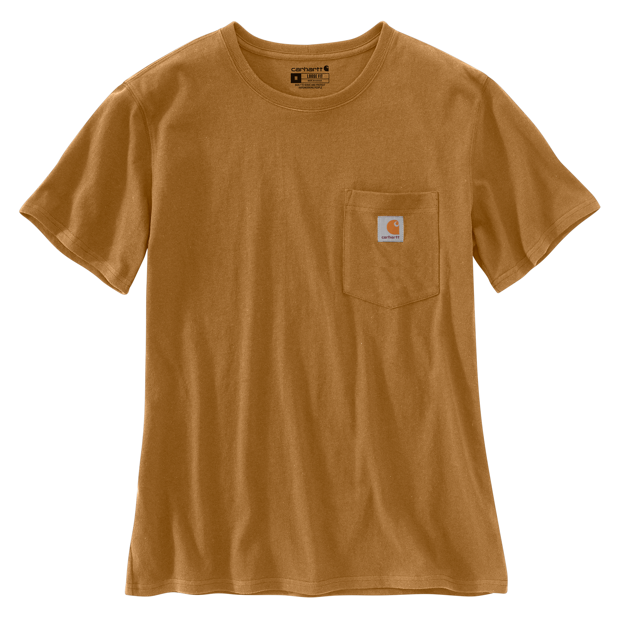 Picture of Carhartt 103067 Womens Loose Fit Heavyweight Short-Sleeve Pocket T-Shirt