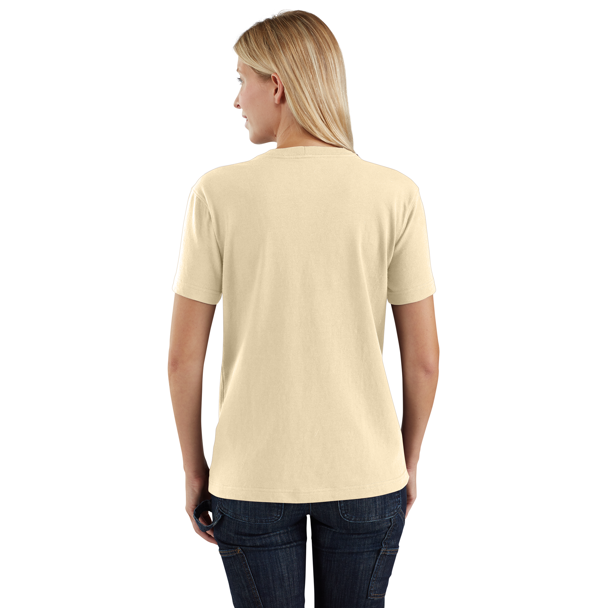 Picture of Carhartt 103067 Womens Loose Fit Heavyweight Short-Sleeve Pocket T-Shirt