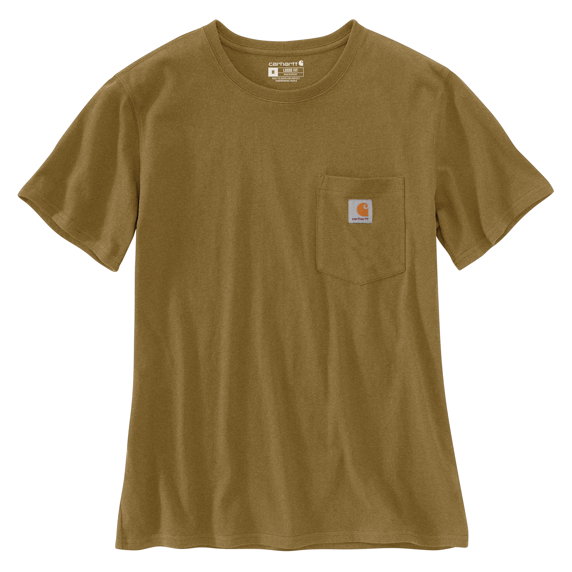Picture of Carhartt 103067 Womens Loose Fit Heavyweight Short-Sleeve Pocket T-Shirt