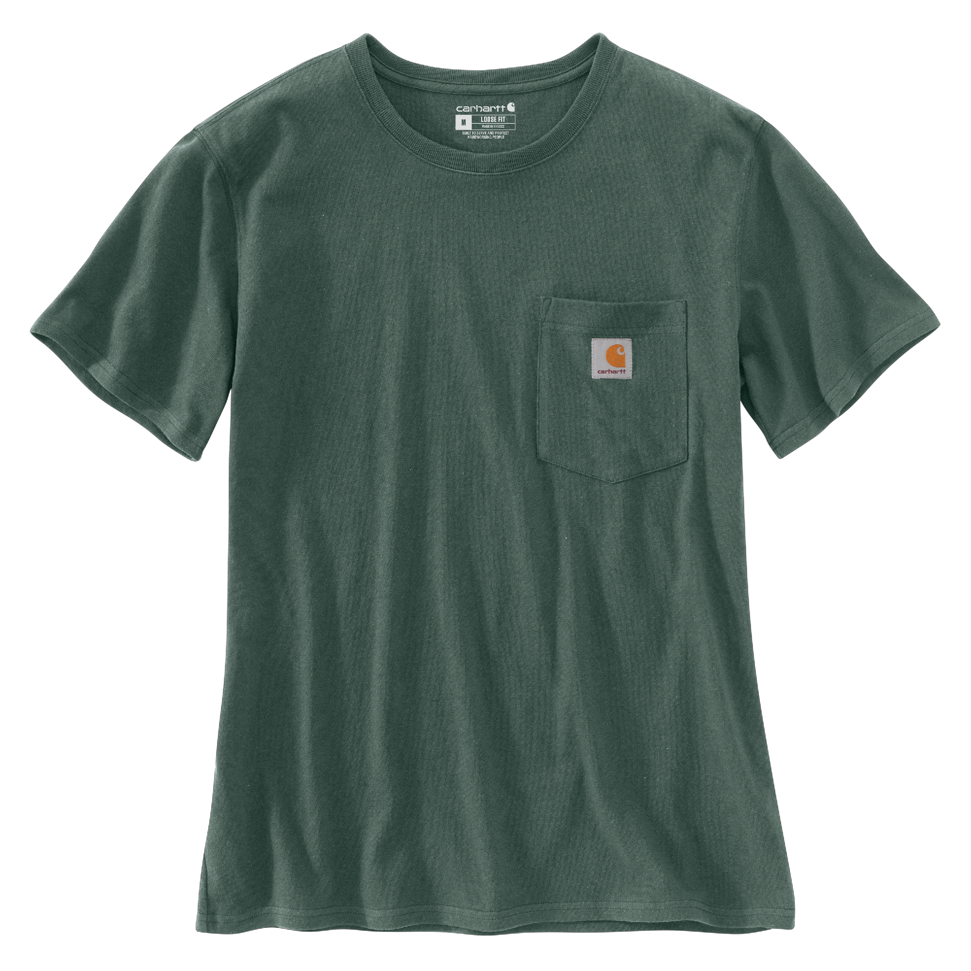Picture of Carhartt 103067 Womens Loose Fit Heavyweight Short-Sleeve Pocket T-Shirt
