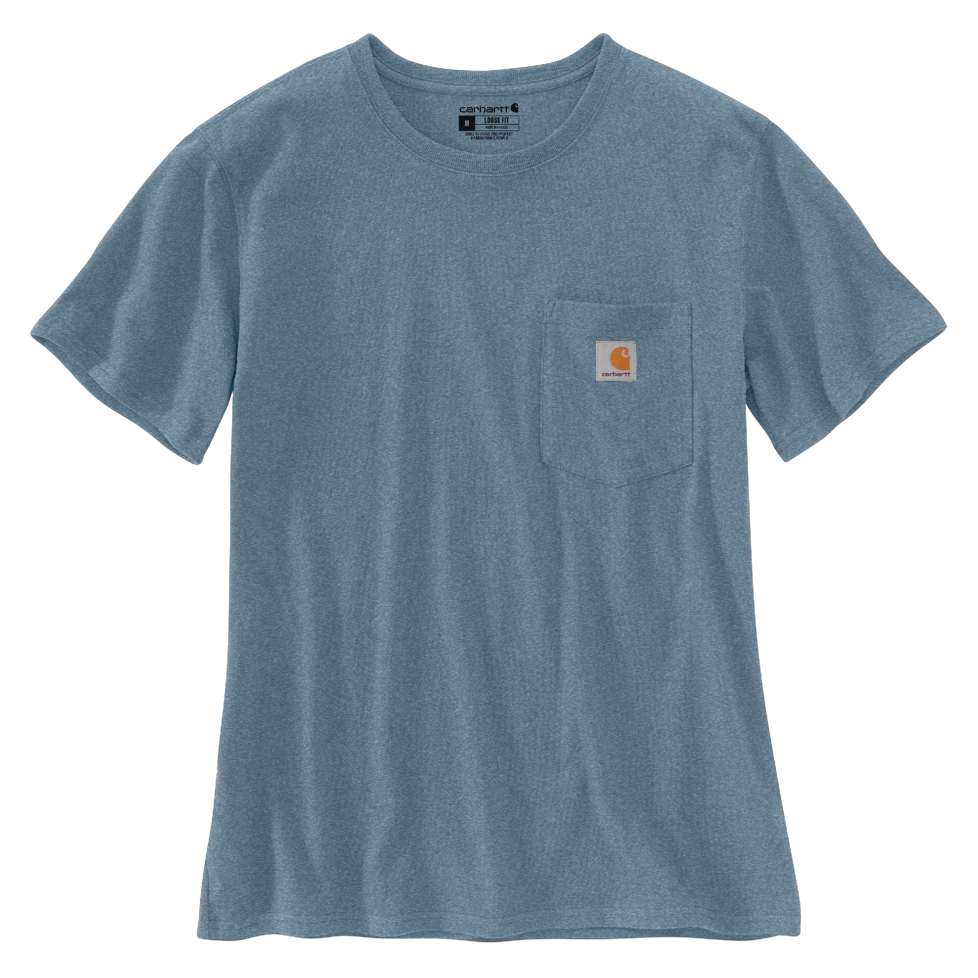 Picture of Carhartt 103067 Womens Loose Fit Heavyweight Short-Sleeve Pocket T-Shirt