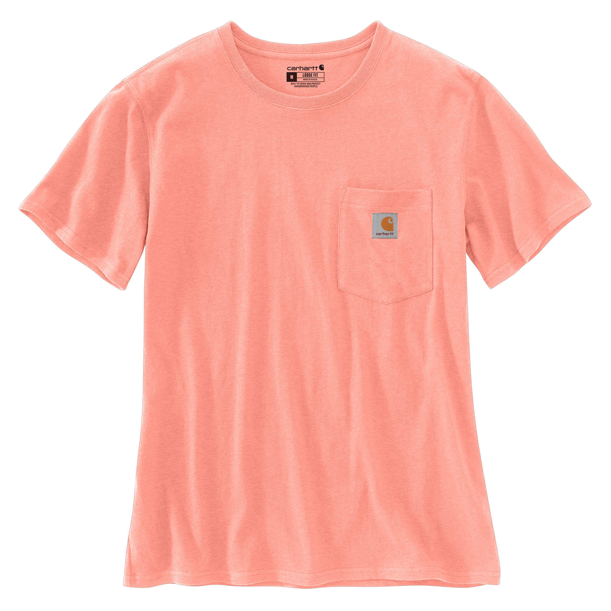 Picture of Carhartt 103067 Womens Loose Fit Heavyweight Short-Sleeve Pocket T-Shirt