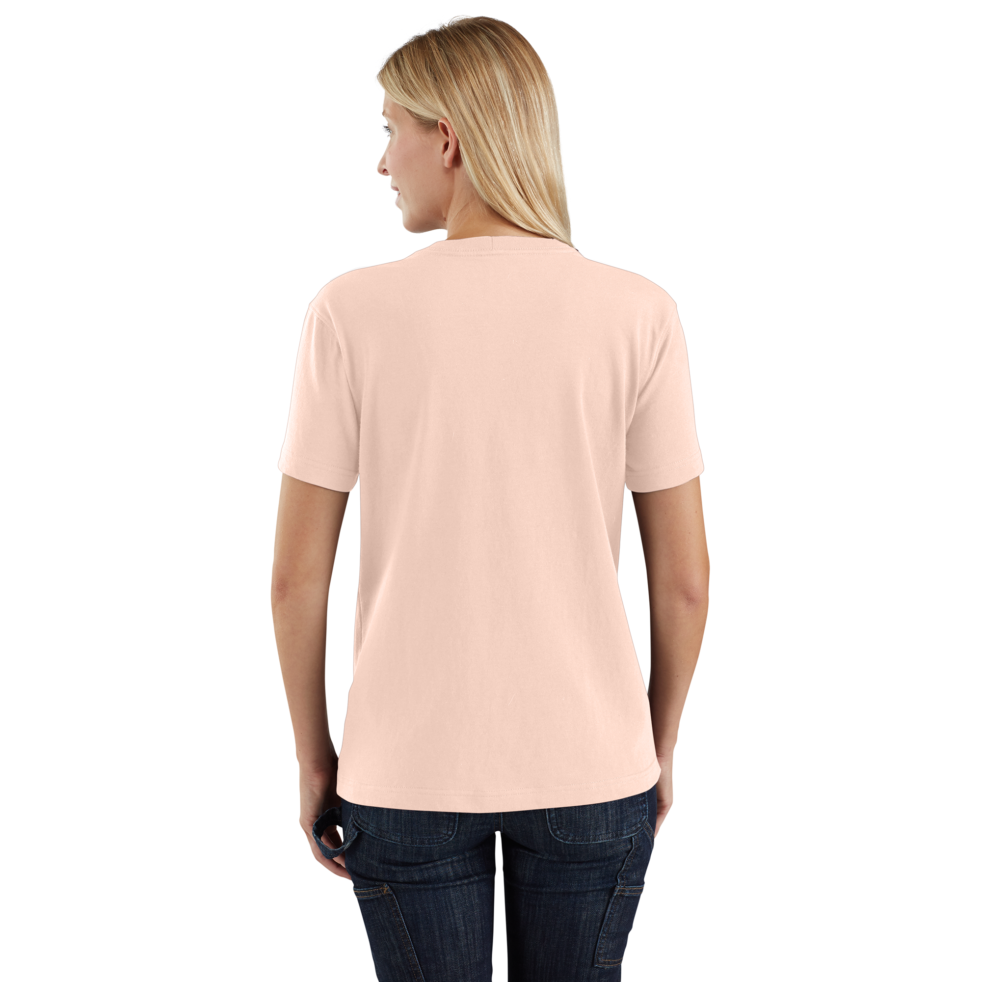 Picture of Carhartt 103067 Womens Loose Fit Heavyweight Short-Sleeve Pocket T-Shirt