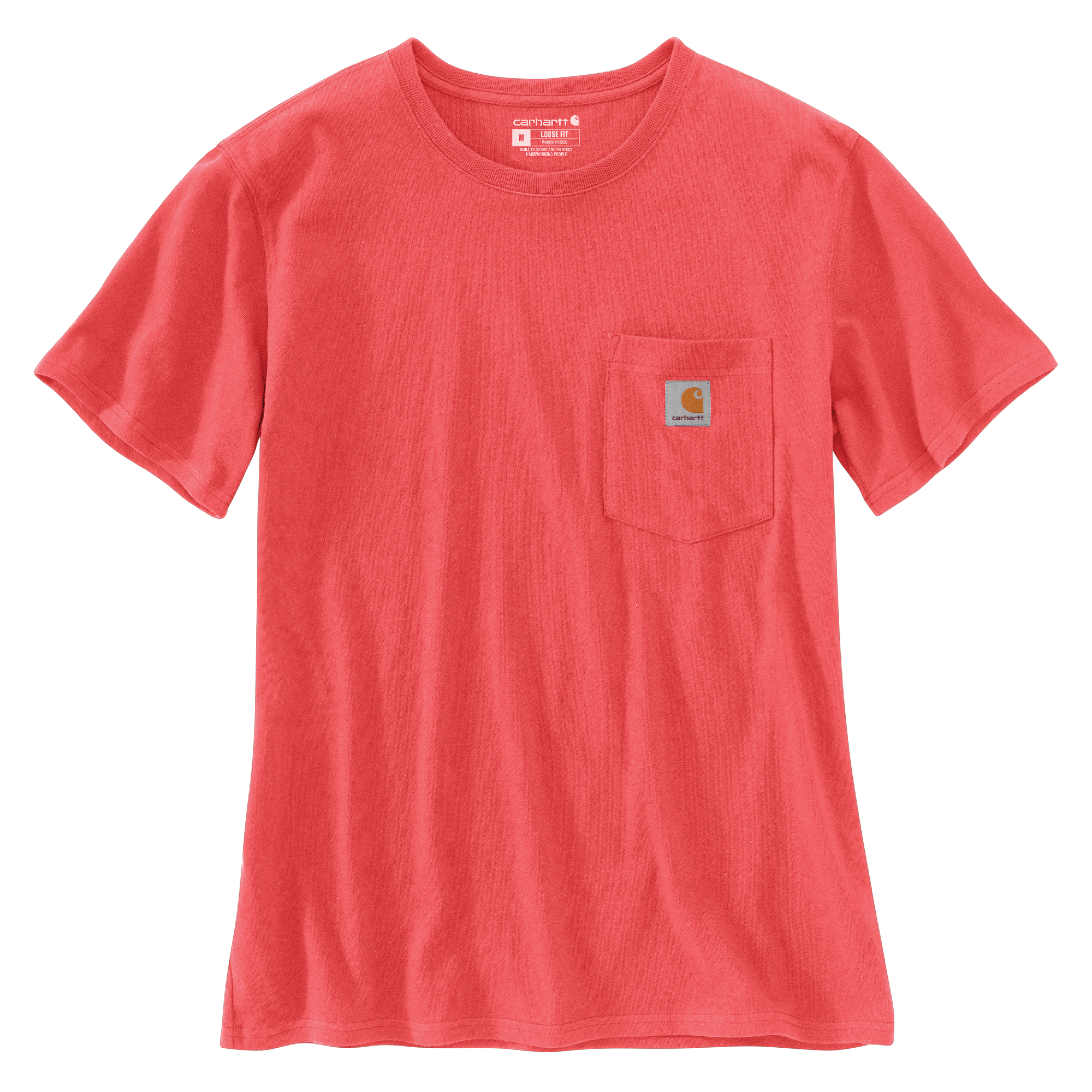 Picture of Carhartt 103067 Womens Loose Fit Heavyweight Short-Sleeve Pocket T-Shirt