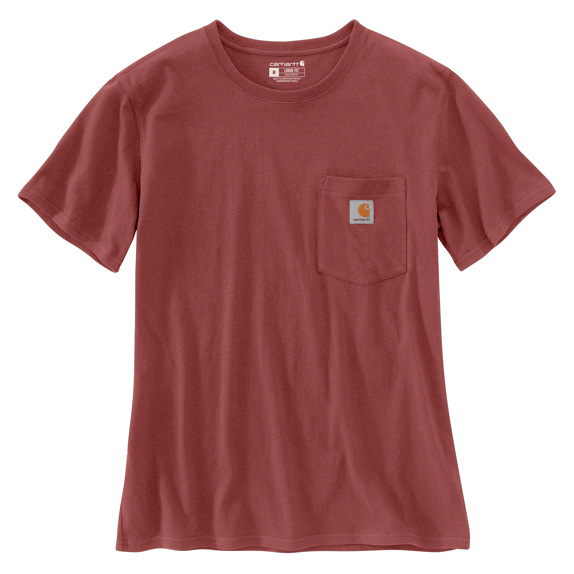 Picture of Carhartt 103067 Womens Loose Fit Heavyweight Short-Sleeve Pocket T-Shirt
