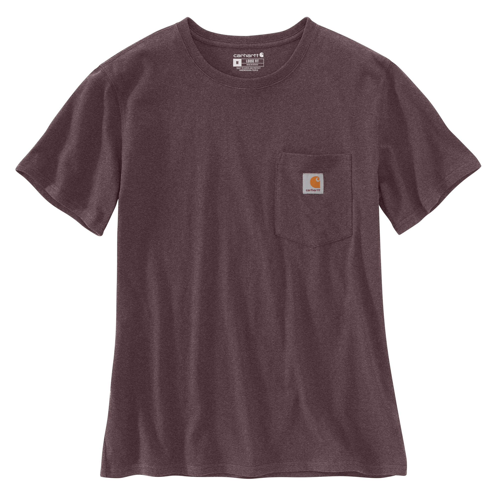 Picture of Carhartt 103067 Womens Loose Fit Heavyweight Short-Sleeve Pocket T-Shirt
