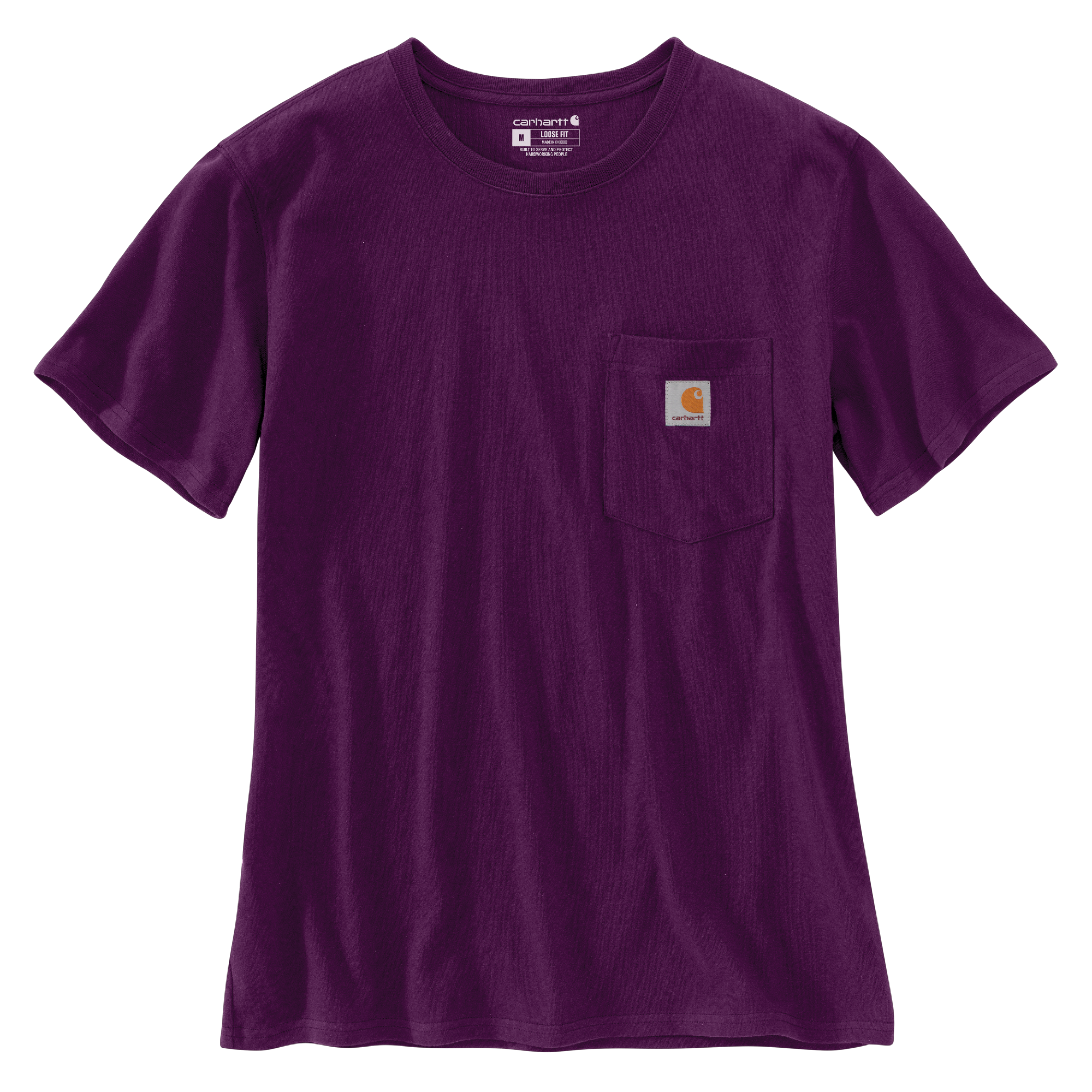 Picture of Carhartt 103067 Womens Loose Fit Heavyweight Short-Sleeve Pocket T-Shirt