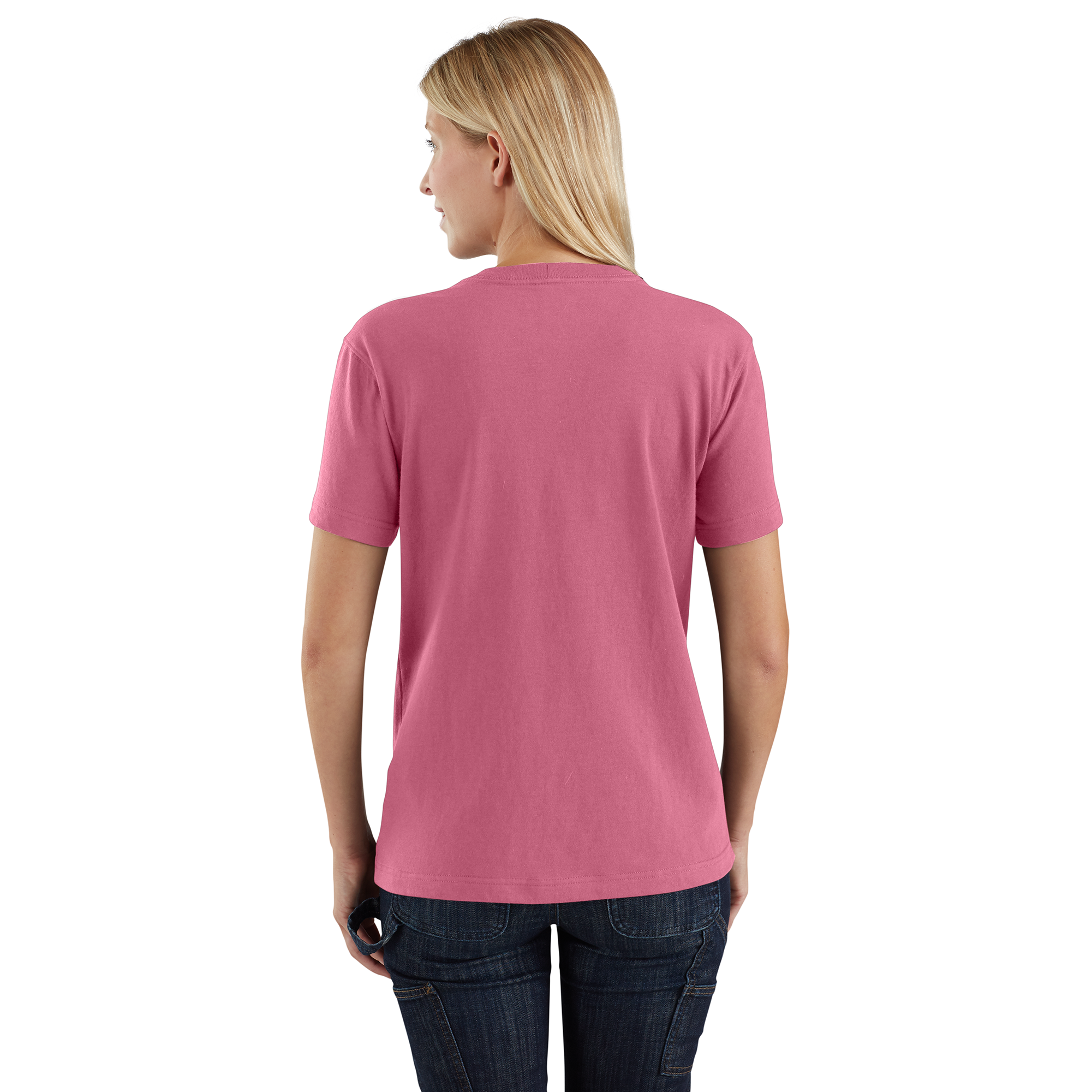Picture of Carhartt 103067 Womens Loose Fit Heavyweight Short-Sleeve Pocket T-Shirt