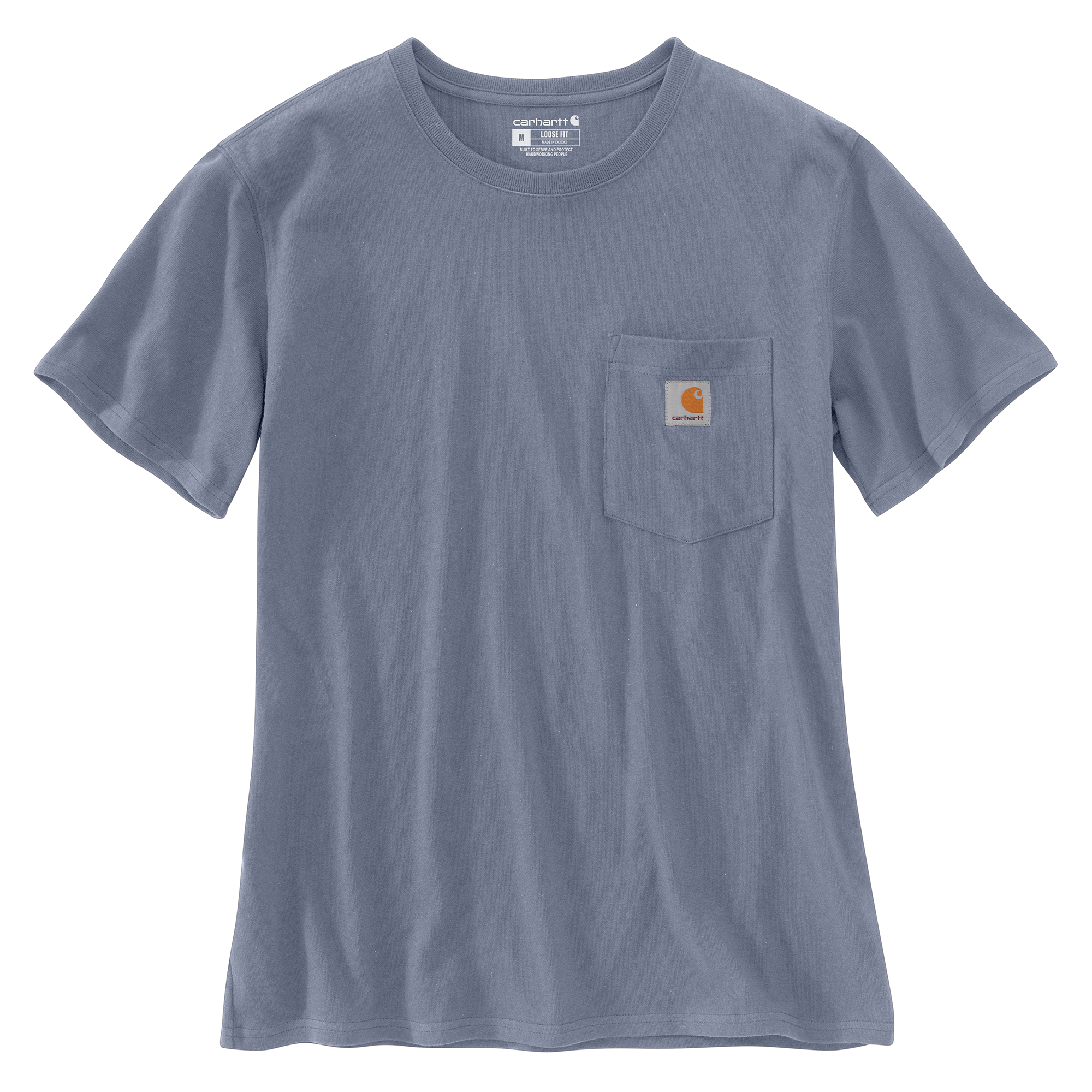 Picture of Carhartt 103067 Womens Loose Fit Heavyweight Short-Sleeve Pocket T-Shirt