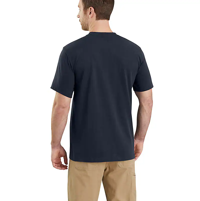 Picture of Carhartt 103296 Mens Relaxed Fit Heavyweight Short-Sleeve Pocket T-Shirt