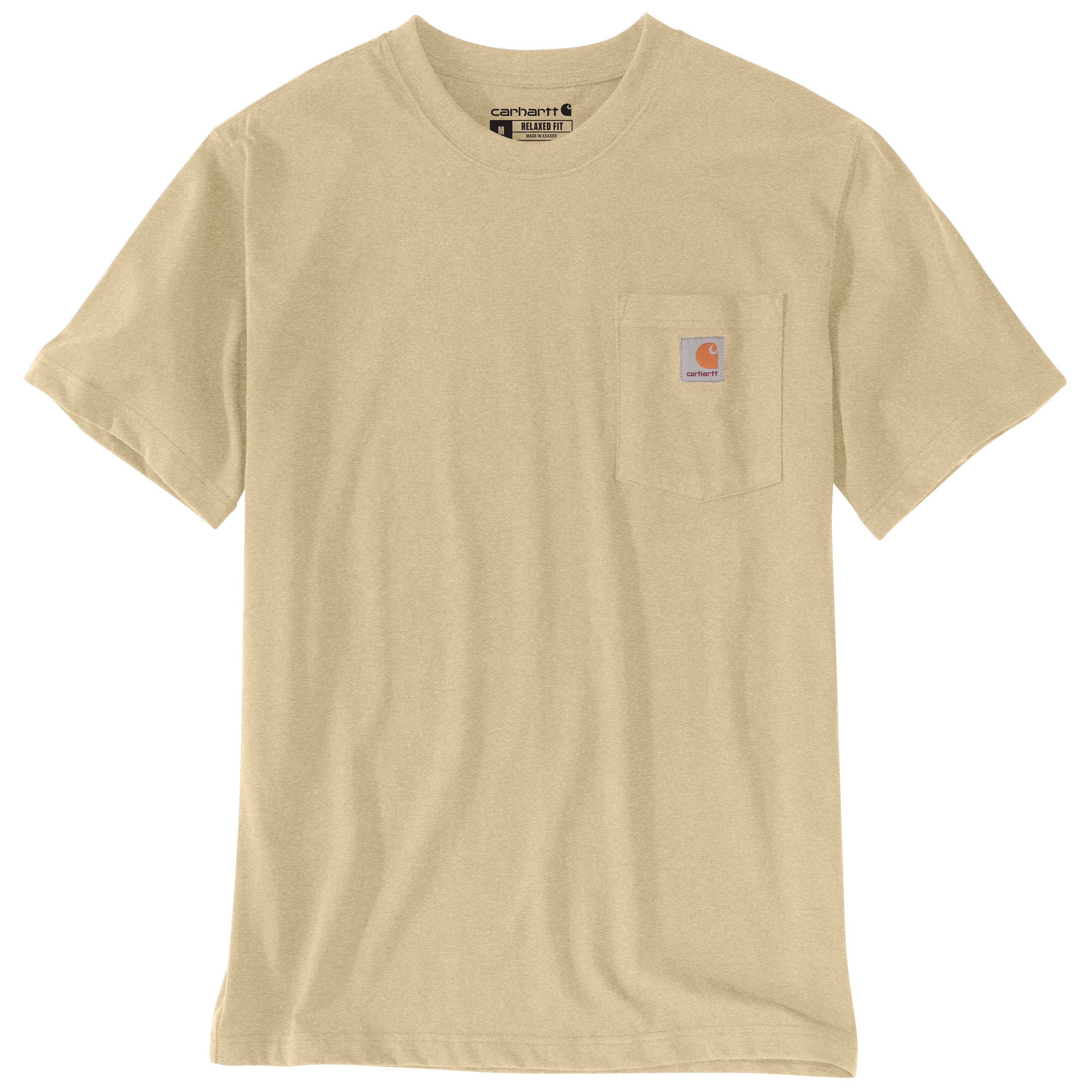 Picture of Carhartt 103296 Mens Relaxed Fit Heavyweight Short-Sleeve Pocket T-Shirt