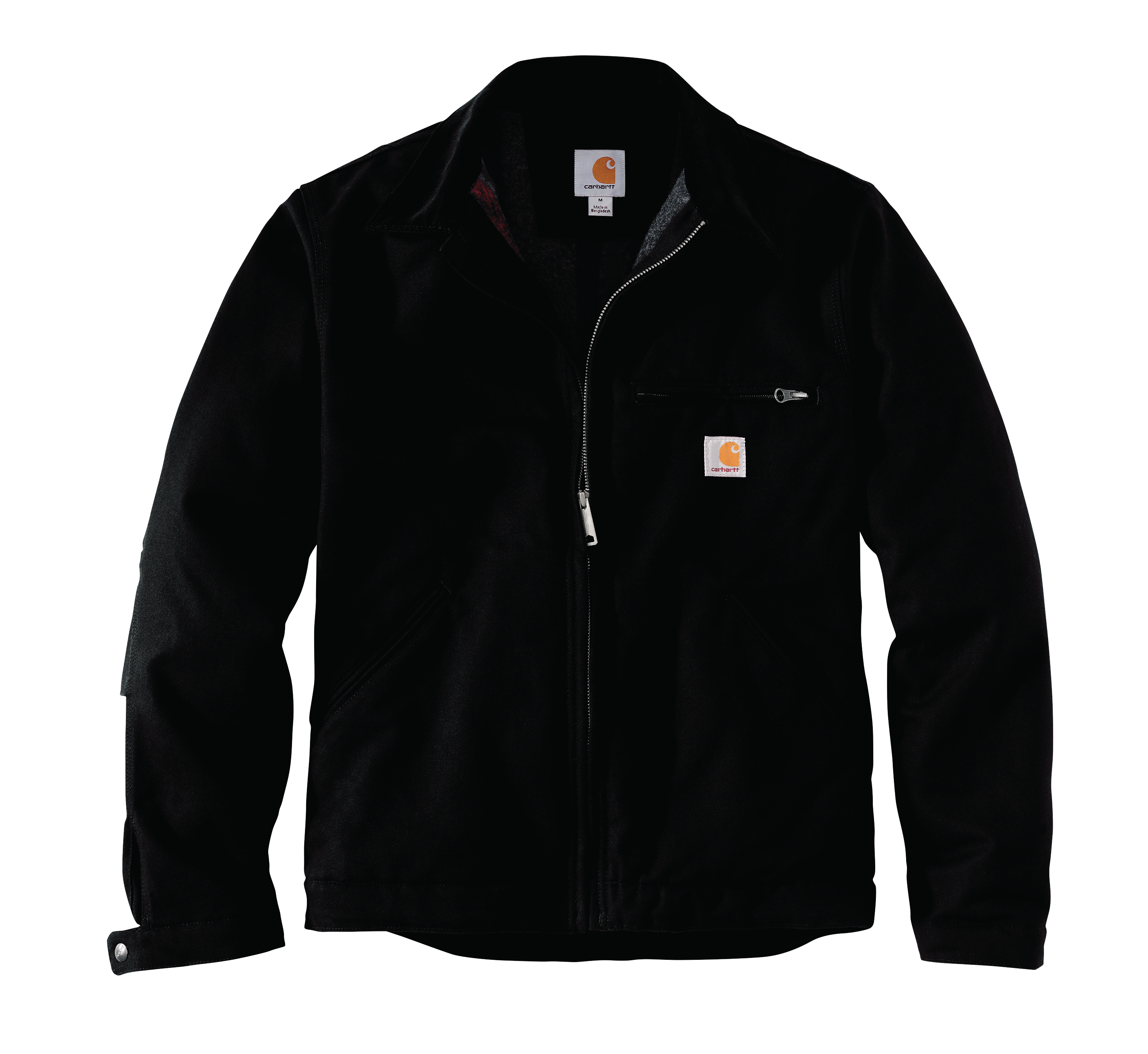 Picture of Carhartt 103828 Mens Relaxed Fit Duck Blanket-Lined Detroit Jacket