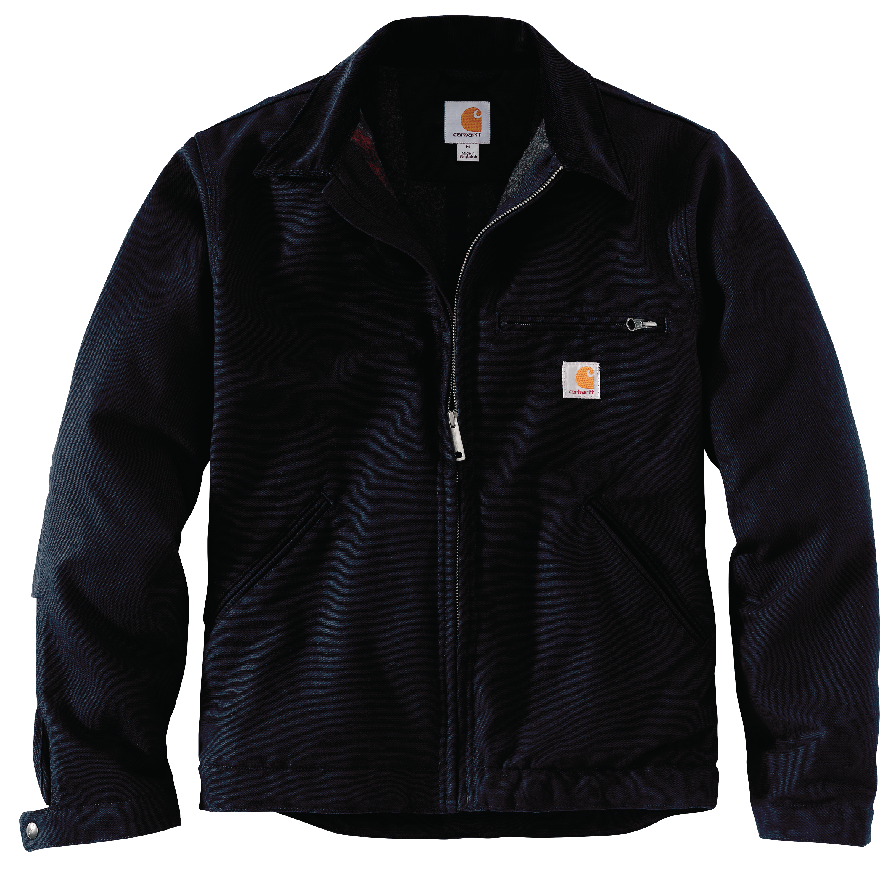 Picture of Carhartt 103828 Mens Relaxed Fit Duck Blanket-Lined Detroit Jacket