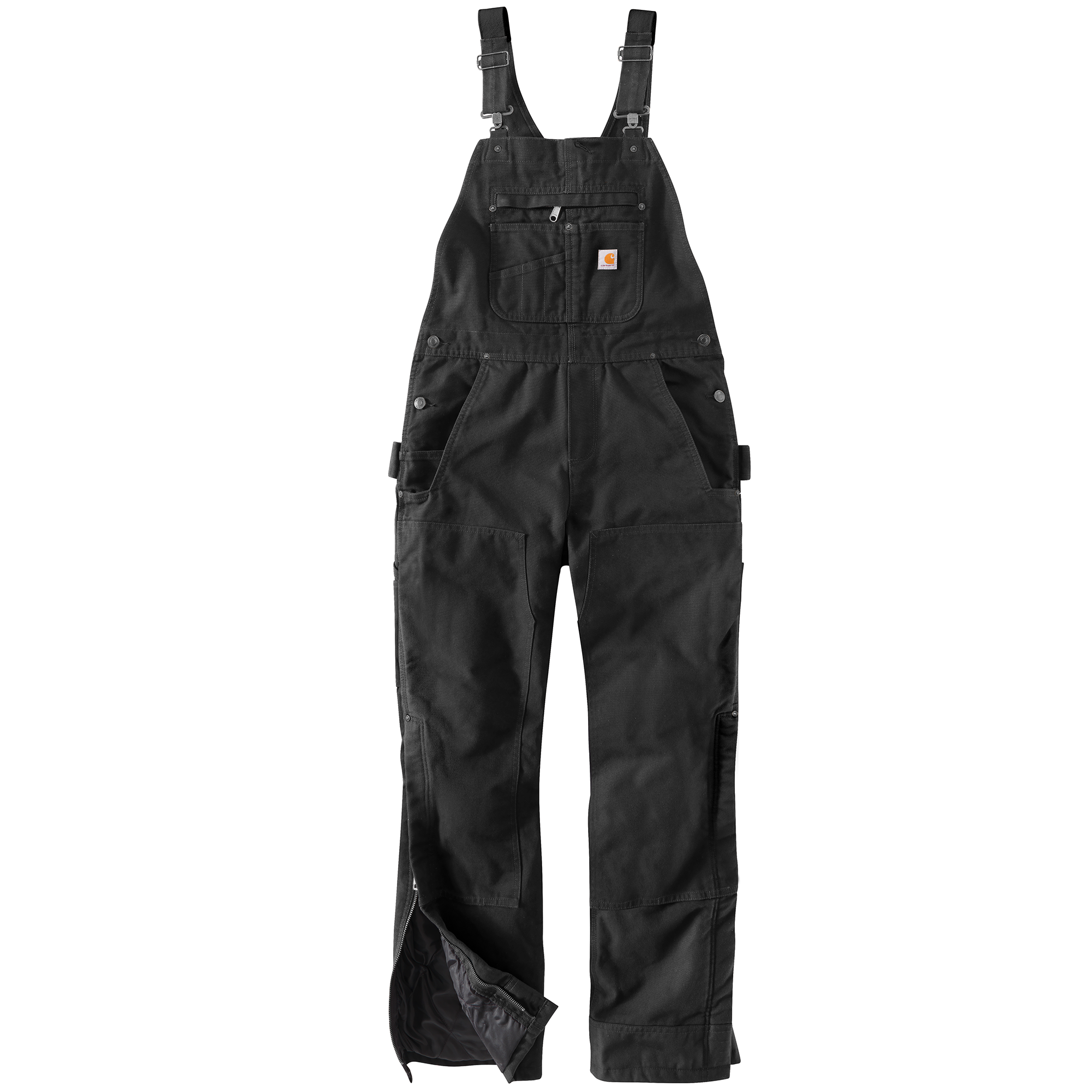 Picture of Carhartt 104049 Womens Relaxed Fit Washed Duck Insulated Bib Overall
