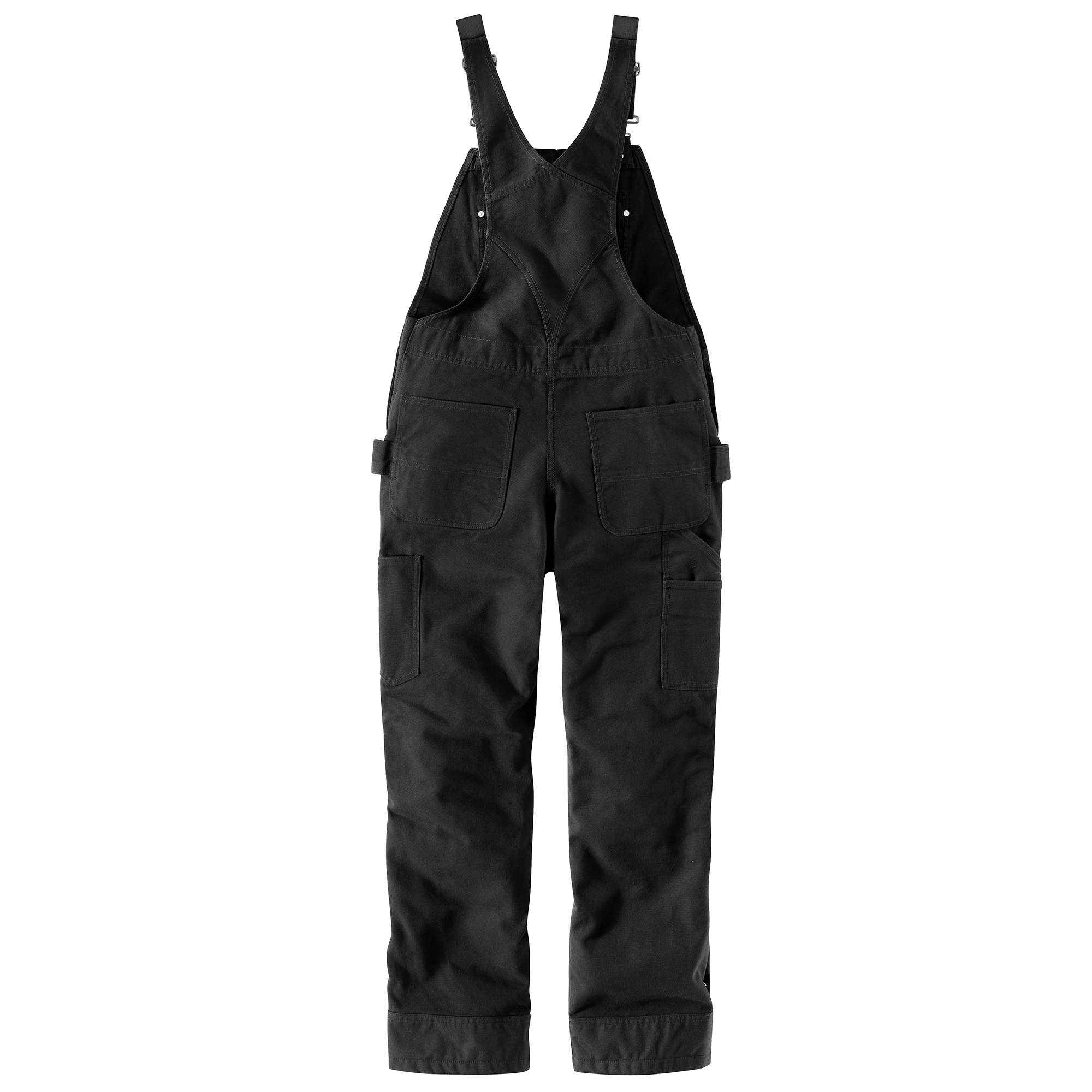 Picture of Carhartt 104049 Womens Relaxed Fit Washed Duck Insulated Bib Overall