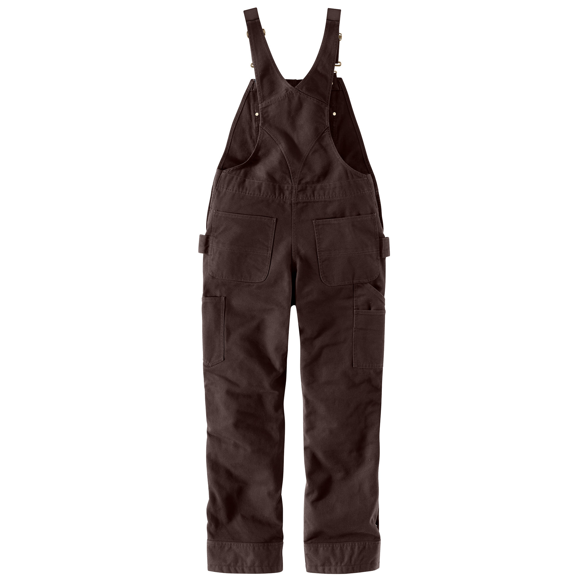 Picture of Carhartt 104049 Womens Relaxed Fit Washed Duck Insulated Bib Overall