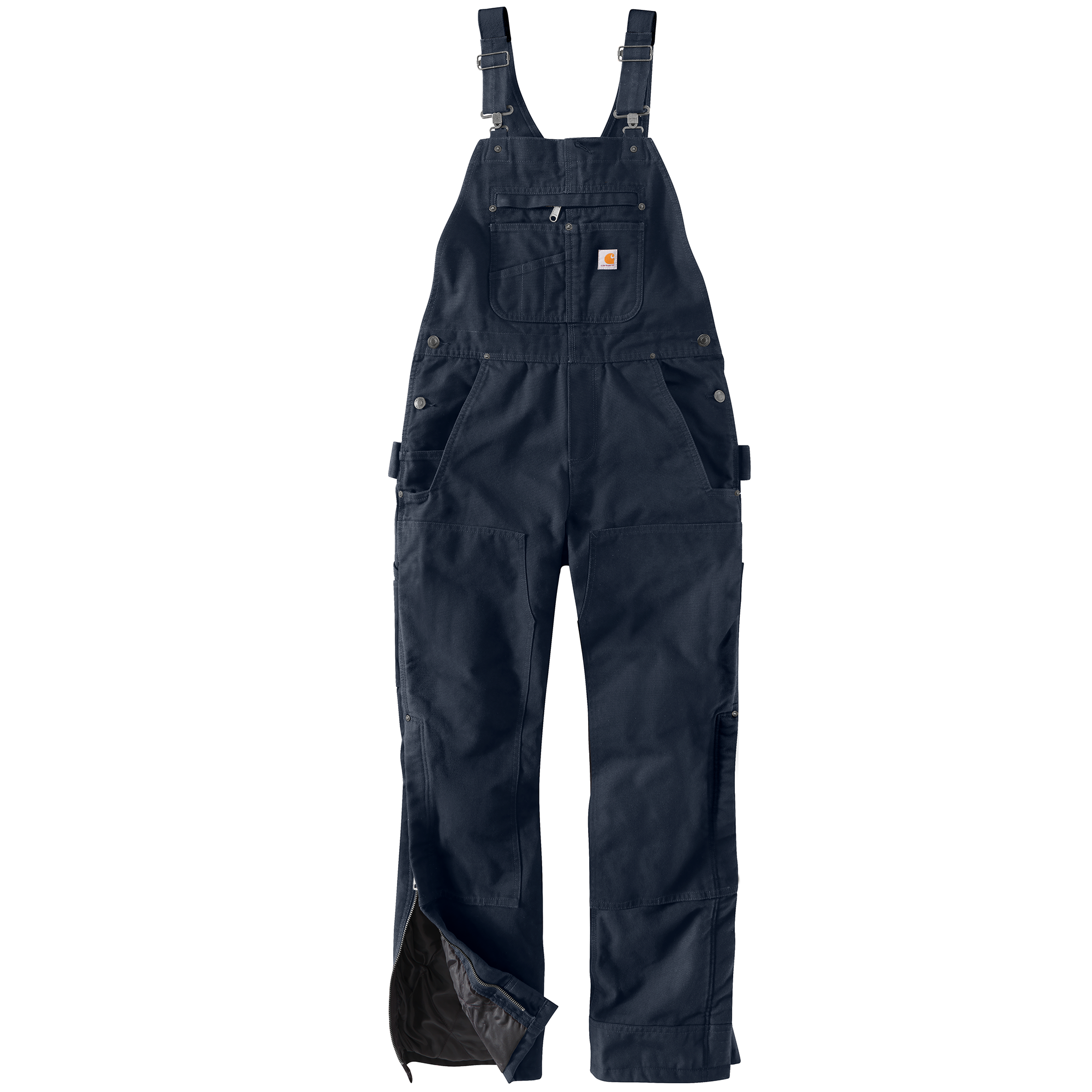 Picture of Carhartt 104049 Womens Relaxed Fit Washed Duck Insulated Bib Overall