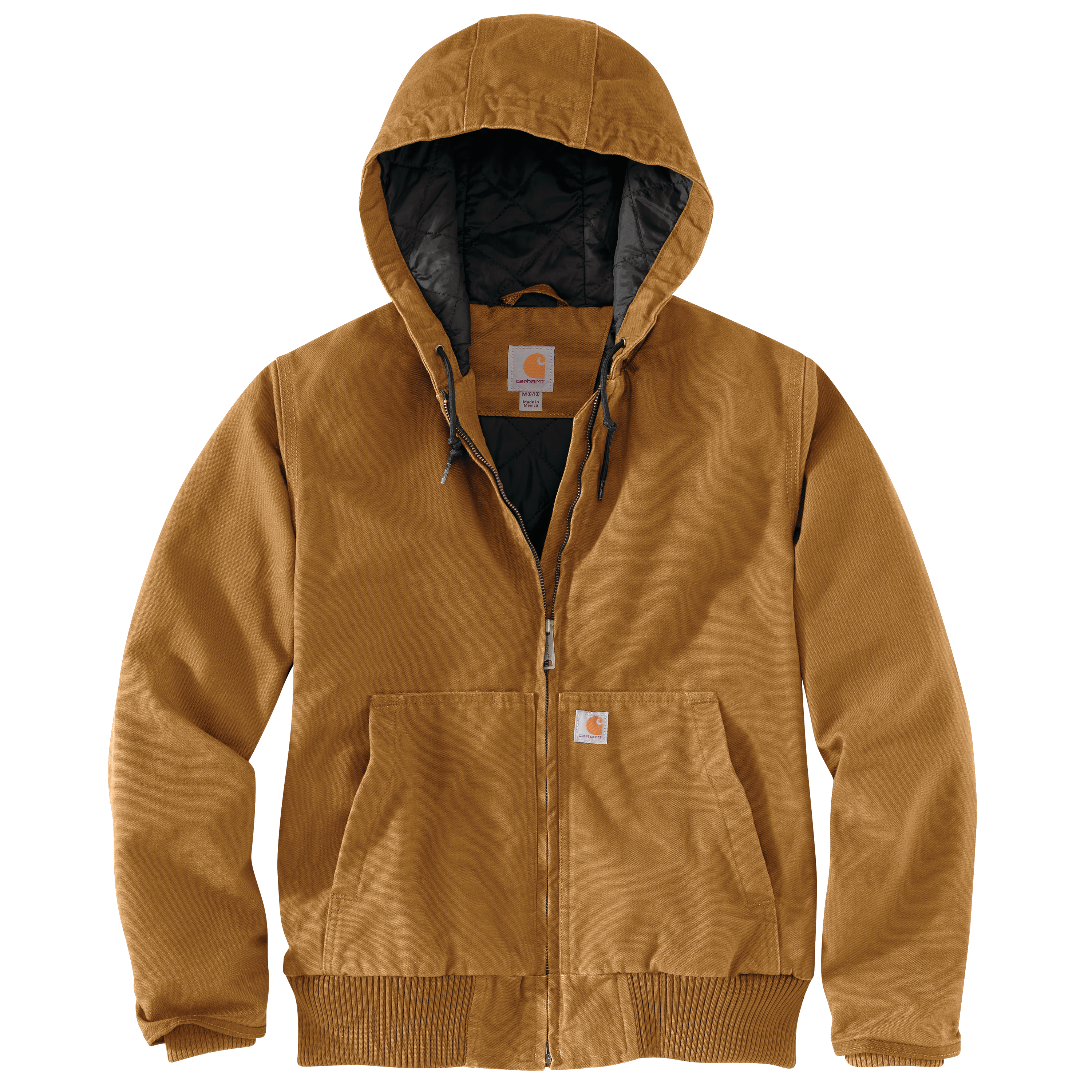 Picture of Carhartt 104053 Womens Loose Fit Washed Duck Insulated Active Jac