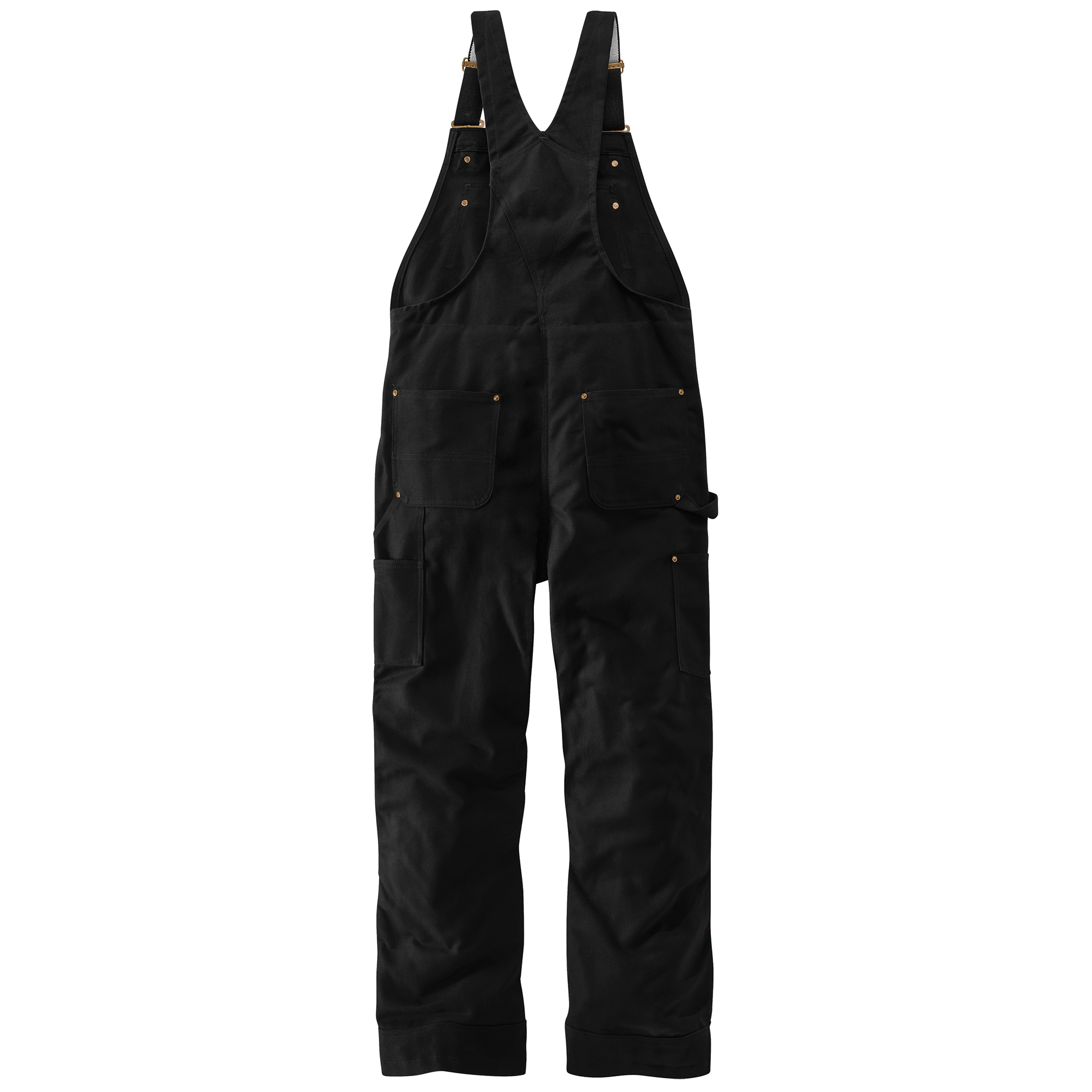 Picture of Carhartt 104393 Mens Loose Fit Firm Duck Insulated Bib Overall