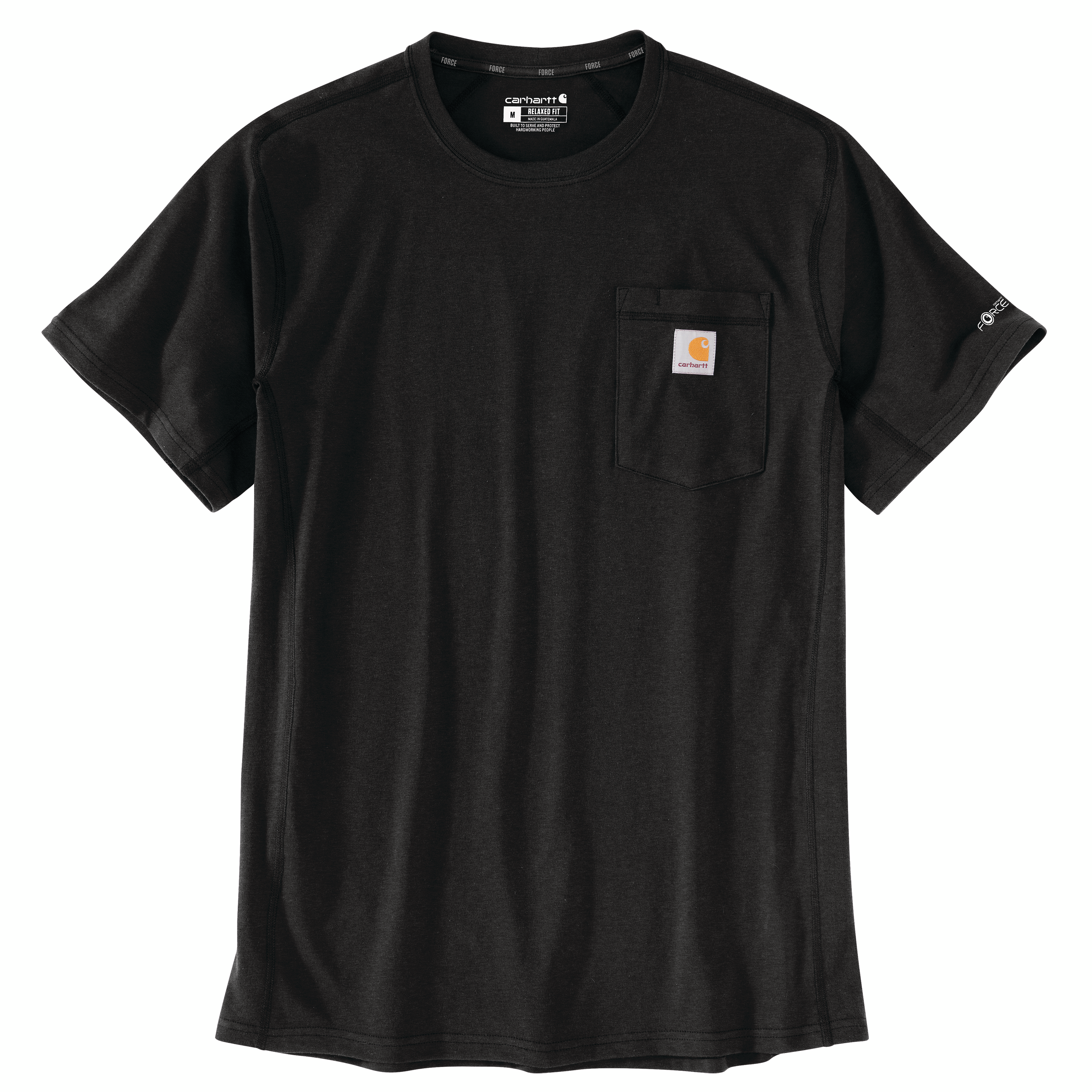 Picture of Carhartt 104616 Mens Force Relaxed Fit Midweight Short-Sleeve Pocket T-Shirt