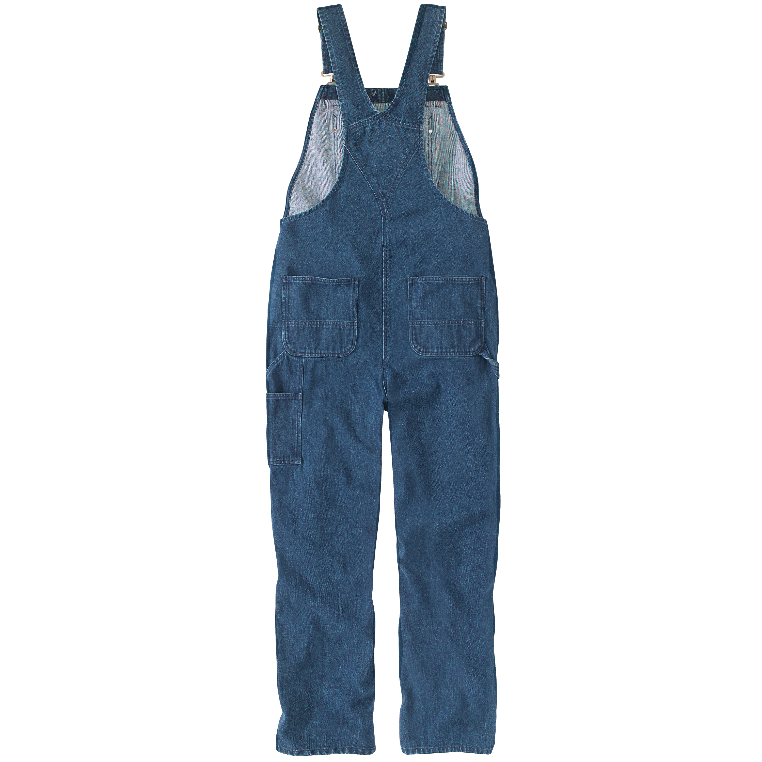 Picture of Carhartt 104672 Mens Loose Fit Denim Bib Overall