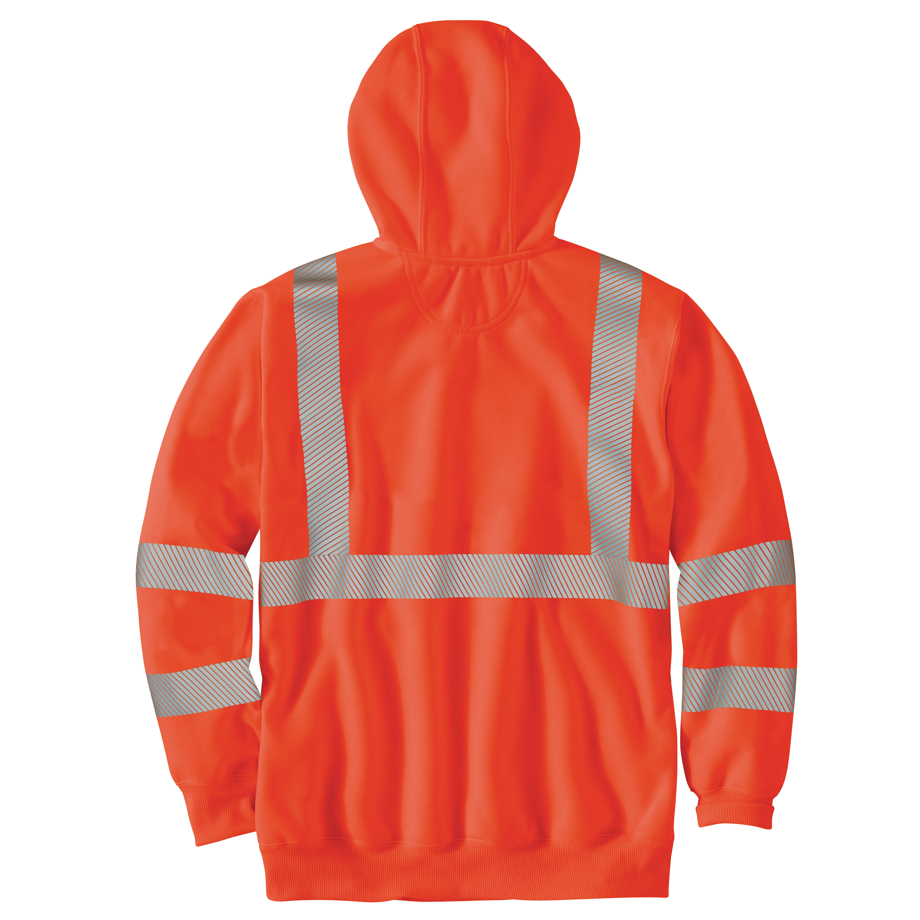 Picture of Carhartt 104987 Mens High-Visibility Rain Defender Loose Fit Midweight Class 3 Sweatshirt