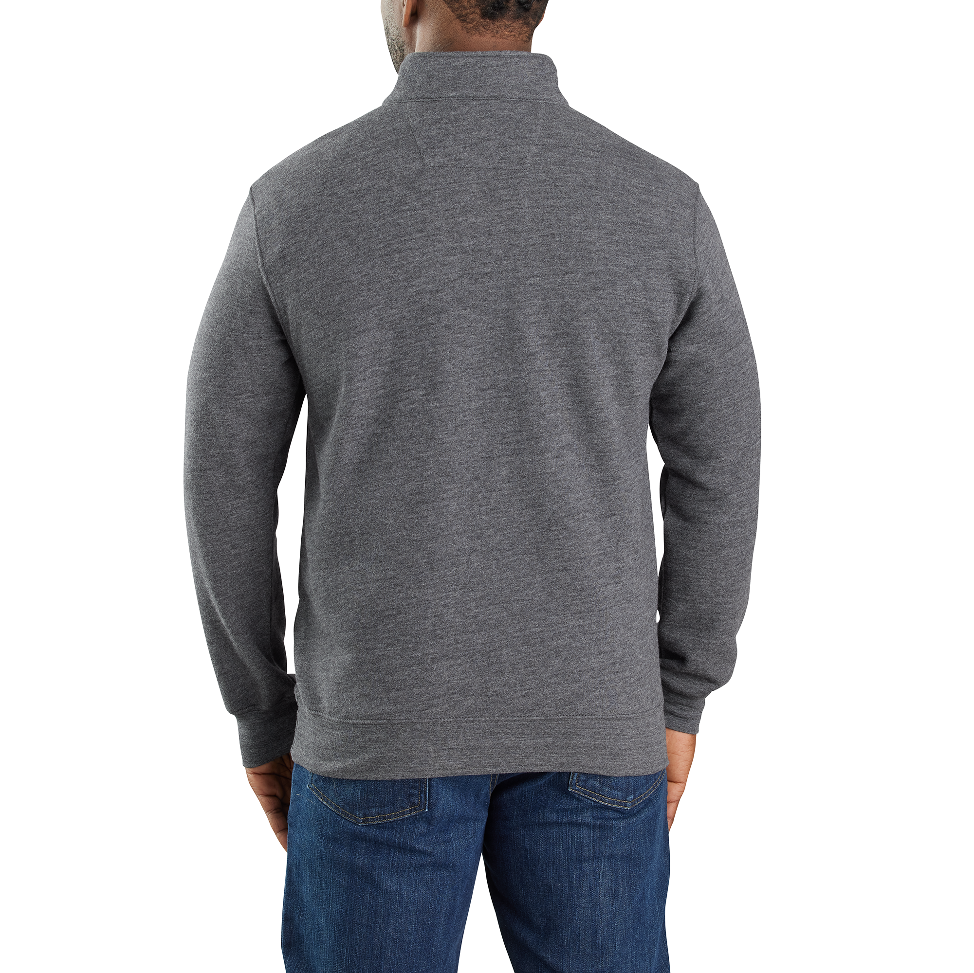 Picture of Carhartt 105028 Mens Flame Resistant Force Loose Fit Midweight Quarter-Zip Sweatshirt