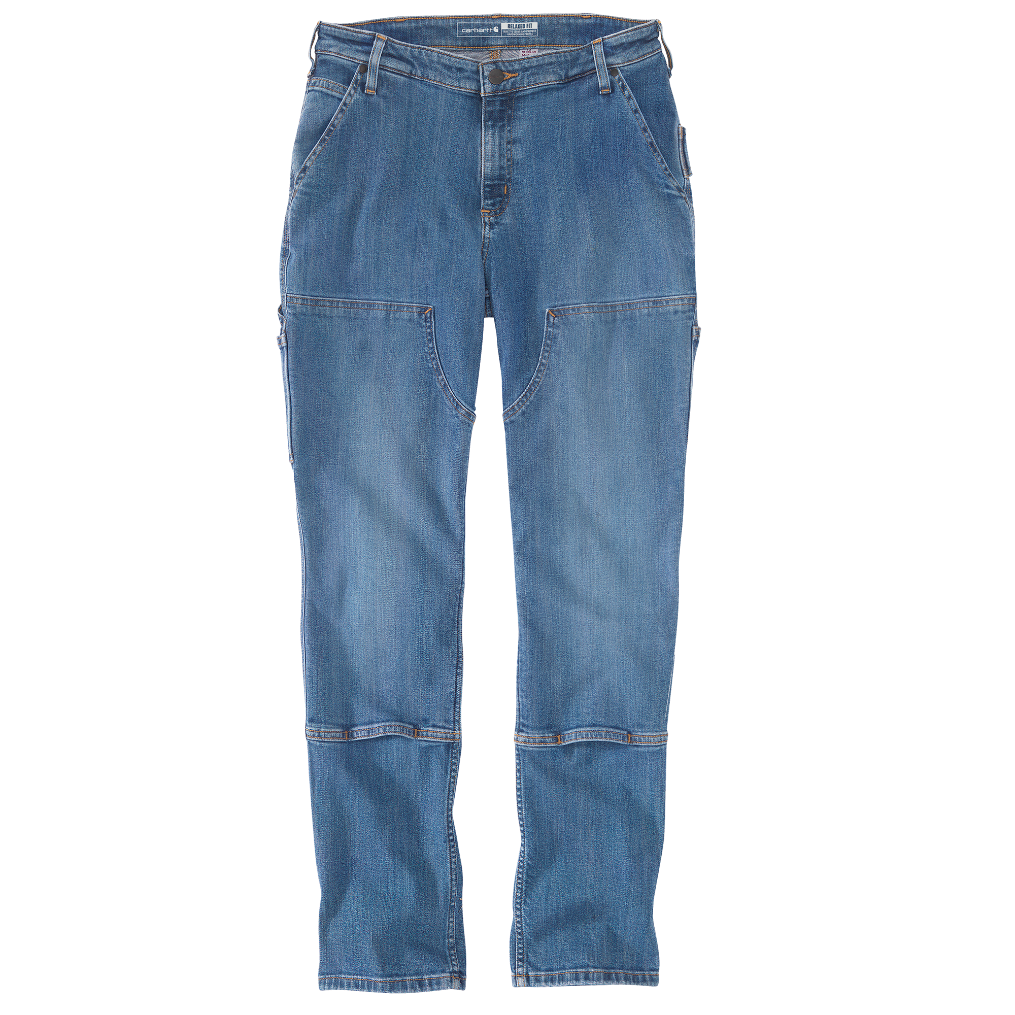 Picture of Carhartt 105110 Womens Rugged Flex® Relaxed Fit Double-Front Jean