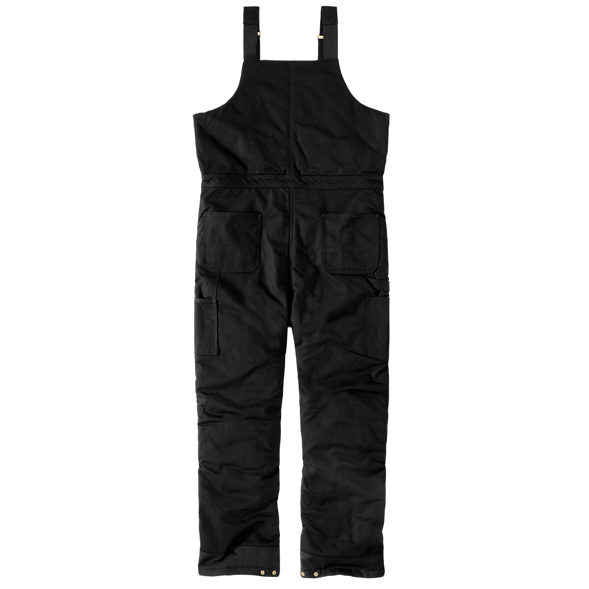 Picture of Carhartt 105470 Mens Loose Fit Firm Duck Insulated Biberall