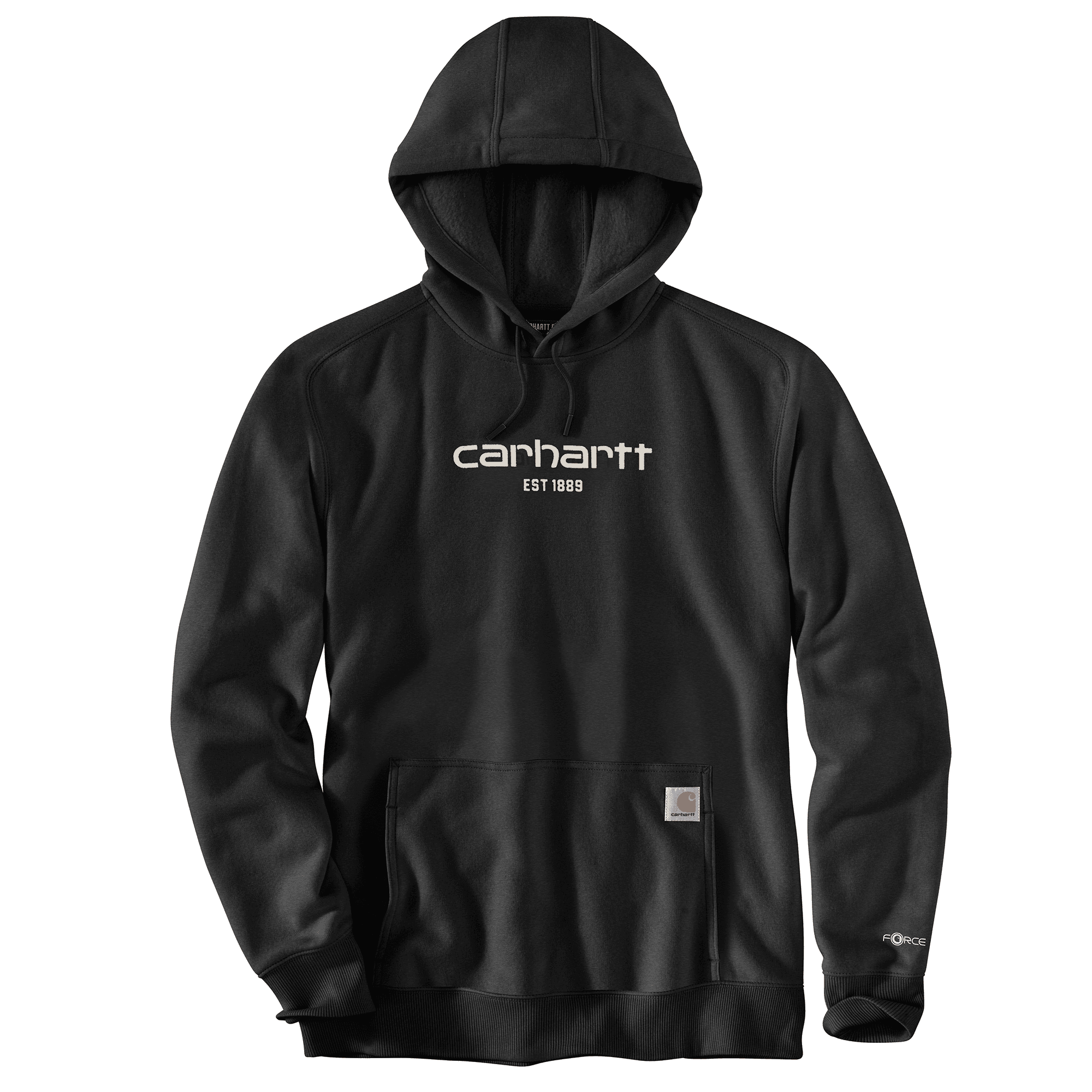 Picture of Carhartt 105569 Mens Force Relaxed Fit Lightweight Logo Graphic Sweatshirt