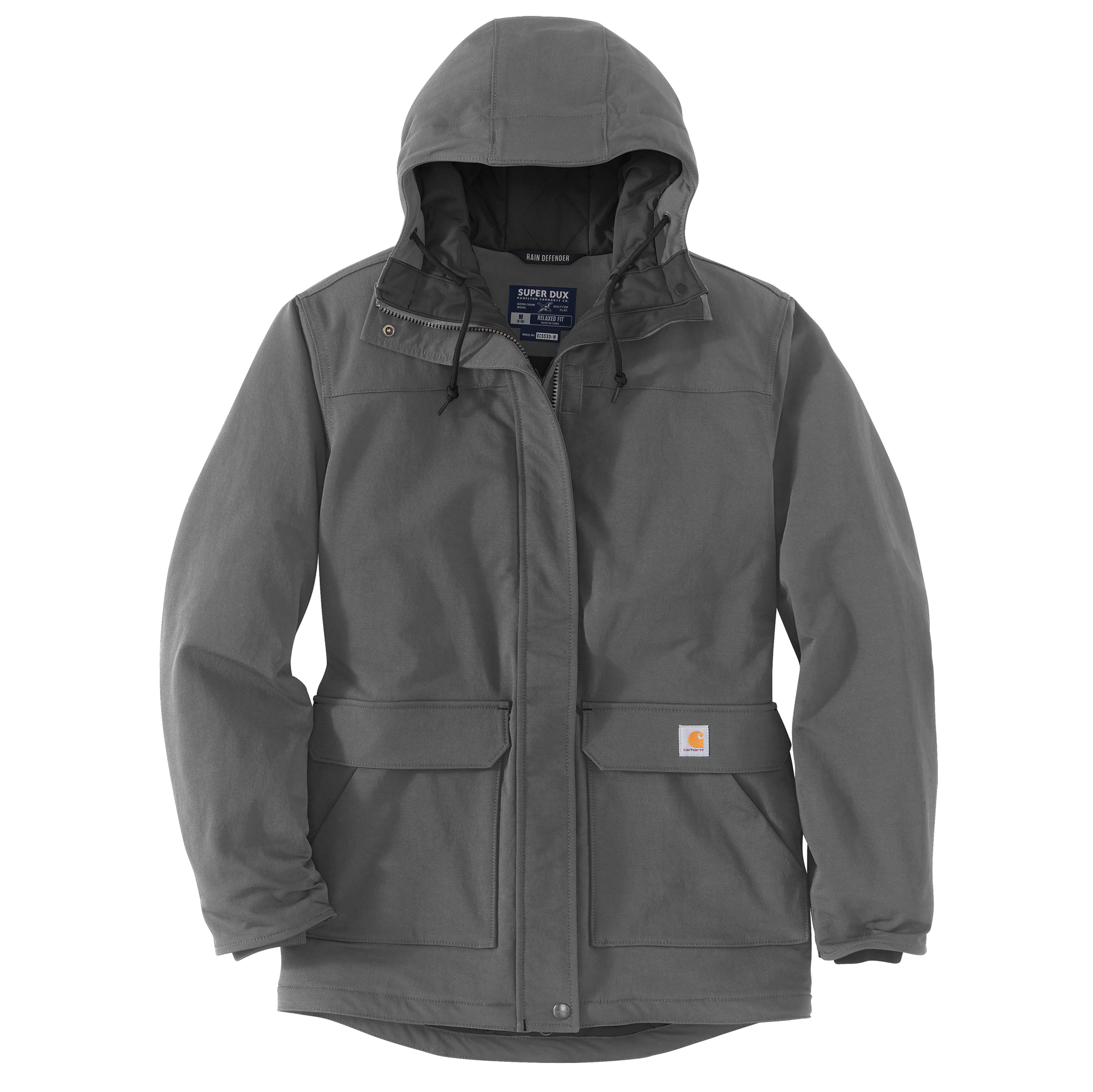 Picture of Carhartt 105654 Womens Super Dux™ Relaxed Fit Insulated Traditional Coat