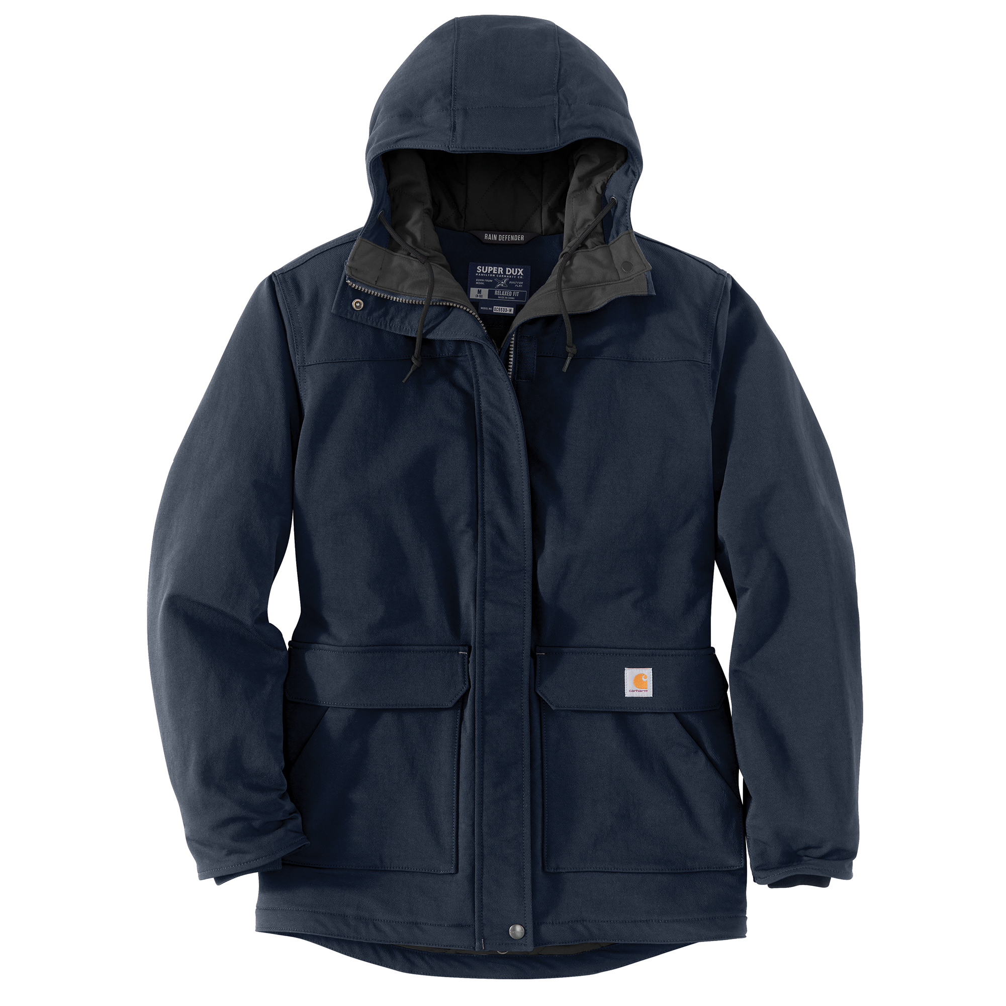 Picture of Carhartt 105654 Womens Super Dux™ Relaxed Fit Insulated Traditional Coat
