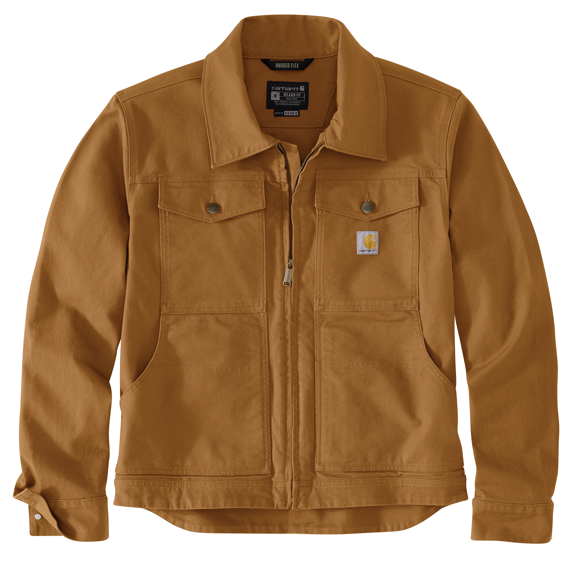 Picture of Carhartt 105748 Mens Rugged Flex® Relaxed Fit Duck Jacket